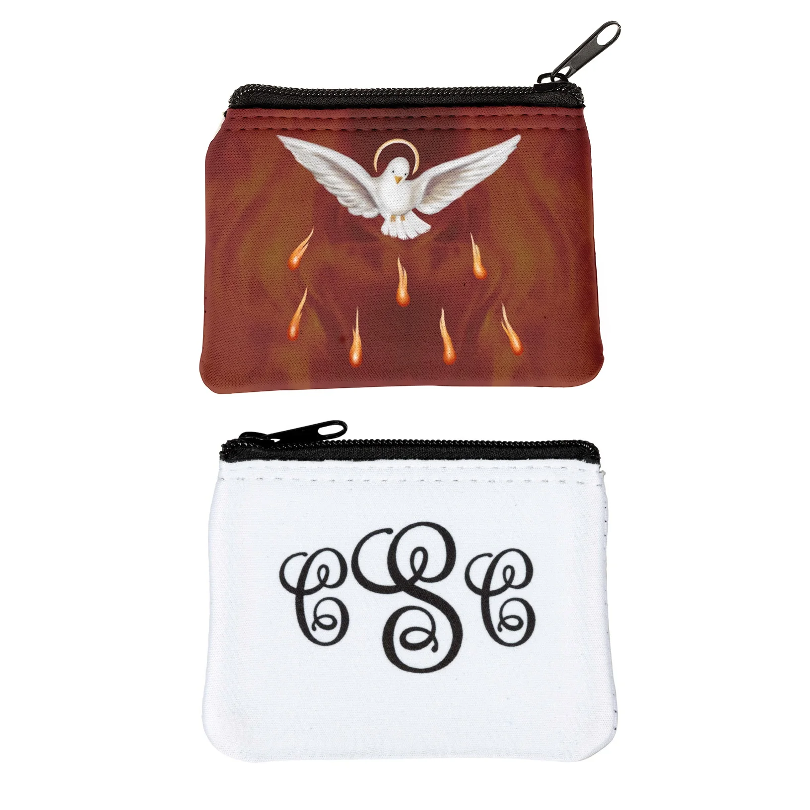 Personalized Seven Gifts of the Holy Spirit Rosary Pouch - Image 3