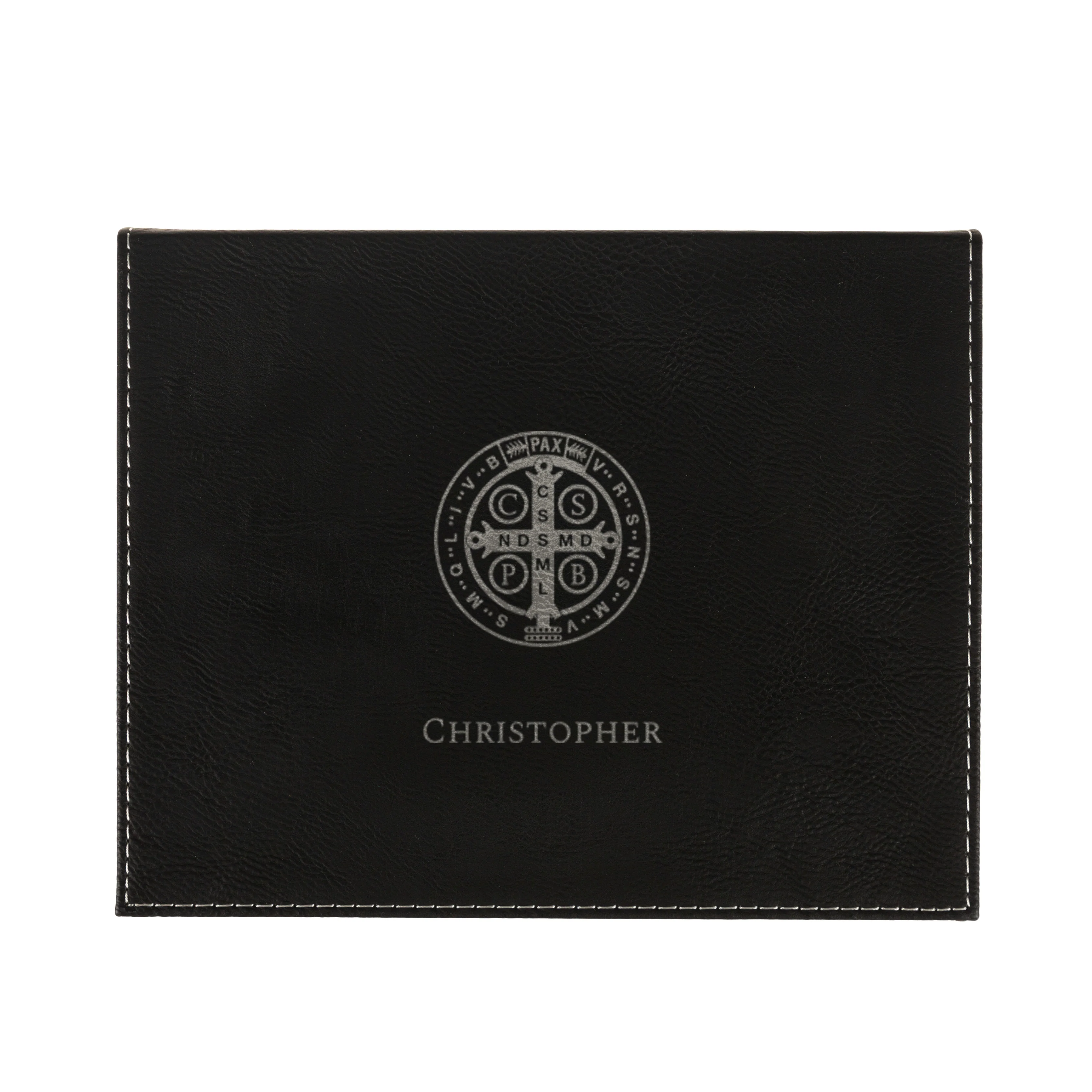 Personalized St Benedict Keepsake and Travel Boxes-set of 2 - Image 2