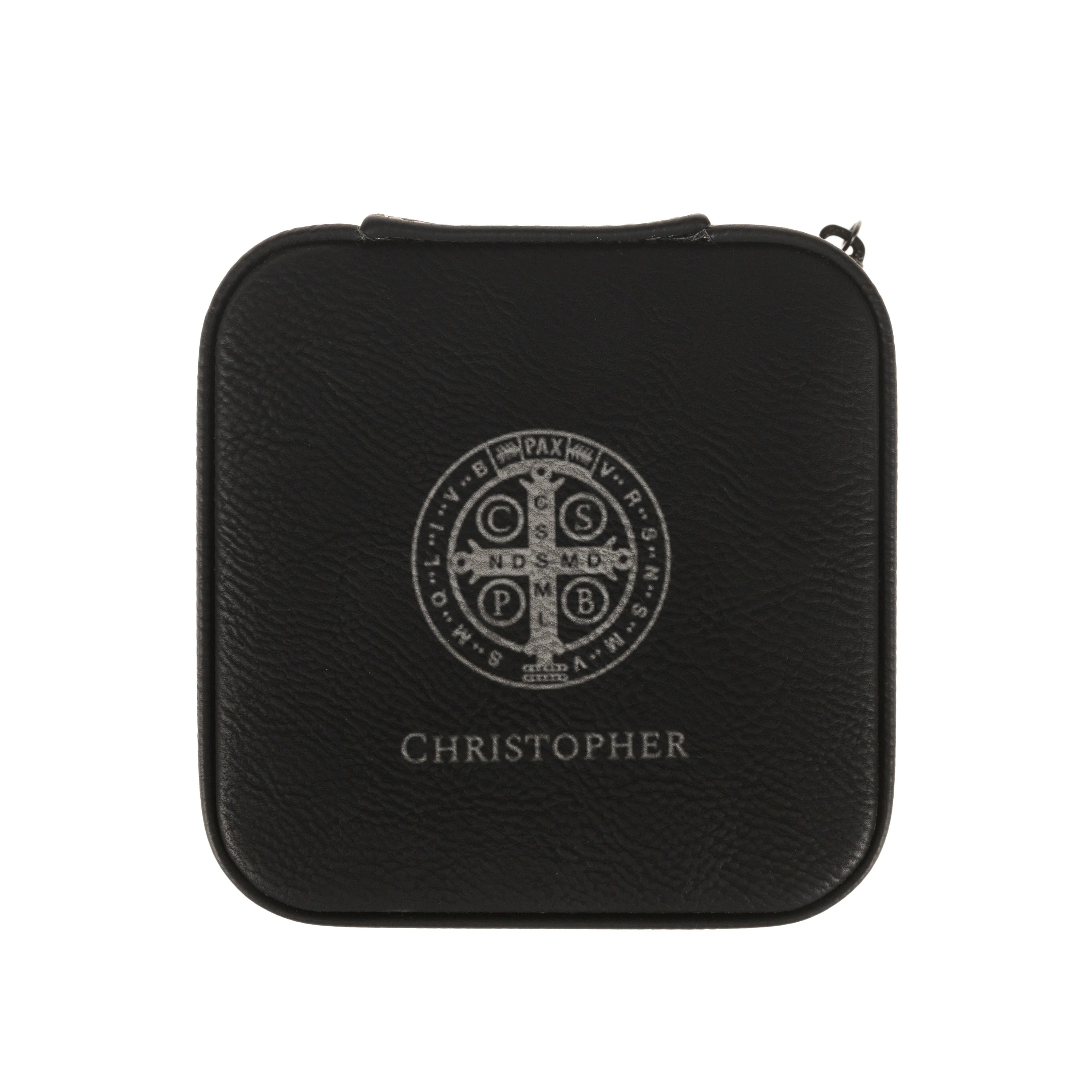 Personalized St Benedict Keepsake and Travel Boxes-set of 2 - Image 4