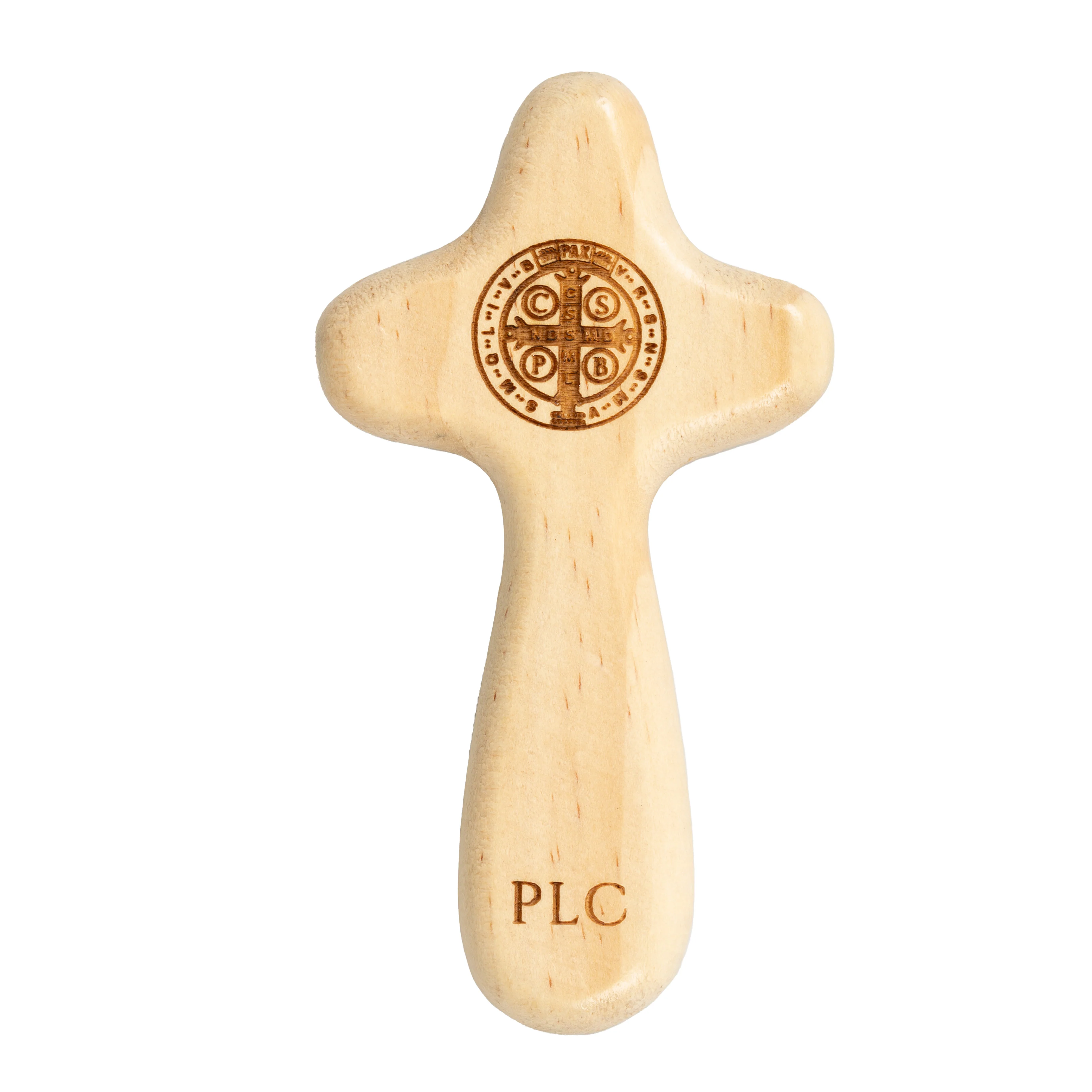 Personalized St. Benedict Medal Comfort Cross - Image 5