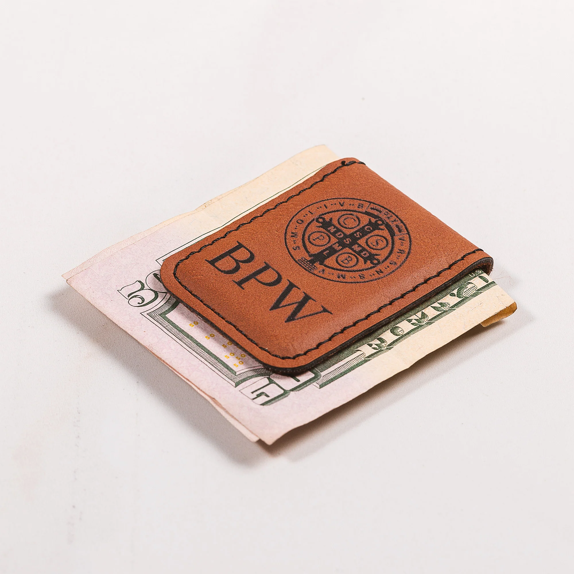 Personalized St. Benedict Money Clip - Image 3