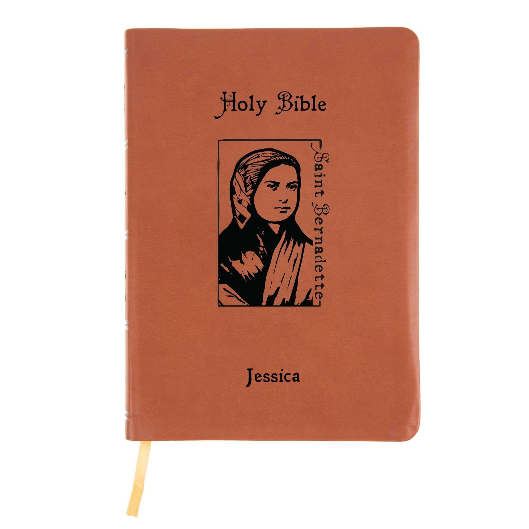 Personalized St. Bernadette Bible - Image 2
