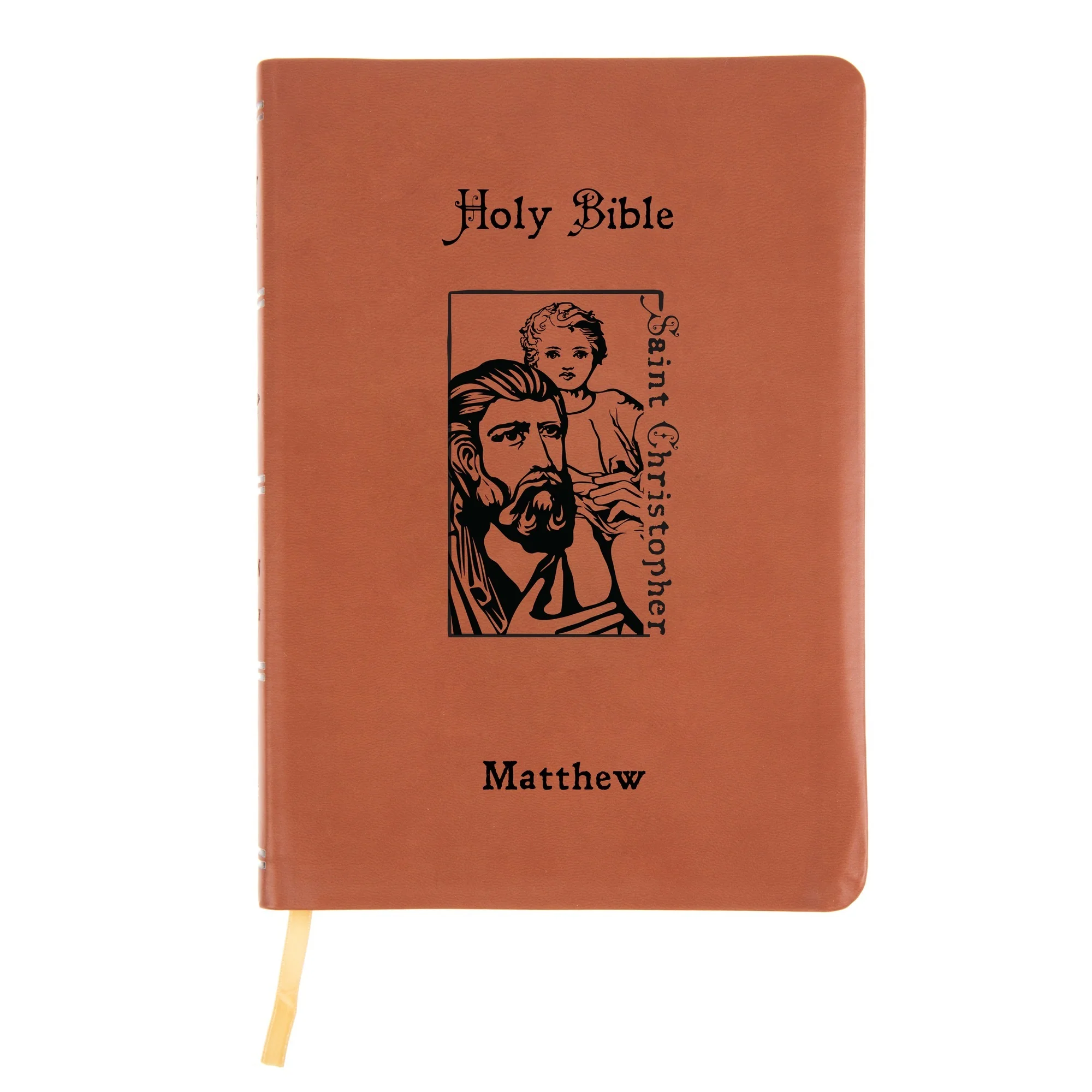 Personalized St. Christopher Bible - Image 2