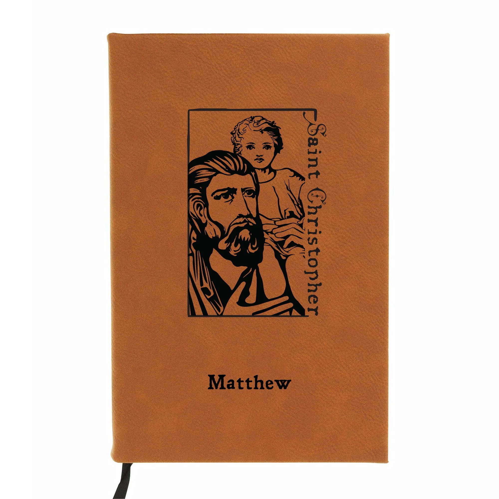 Personalized St. Christopher Journal - Image 2