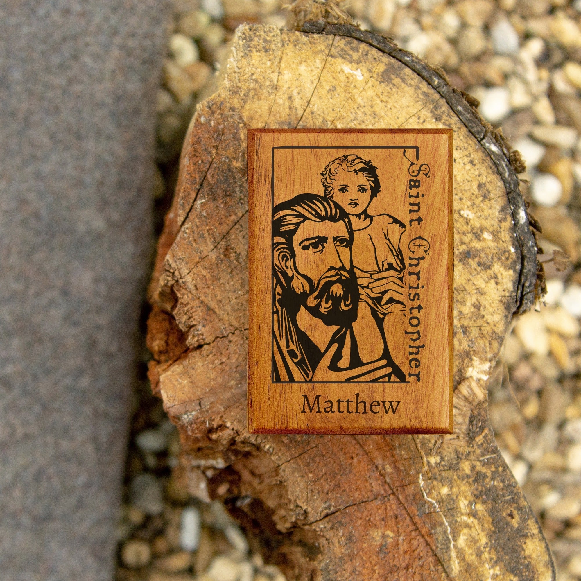 Personalized St. Christopher Keepsake Box - Image 2