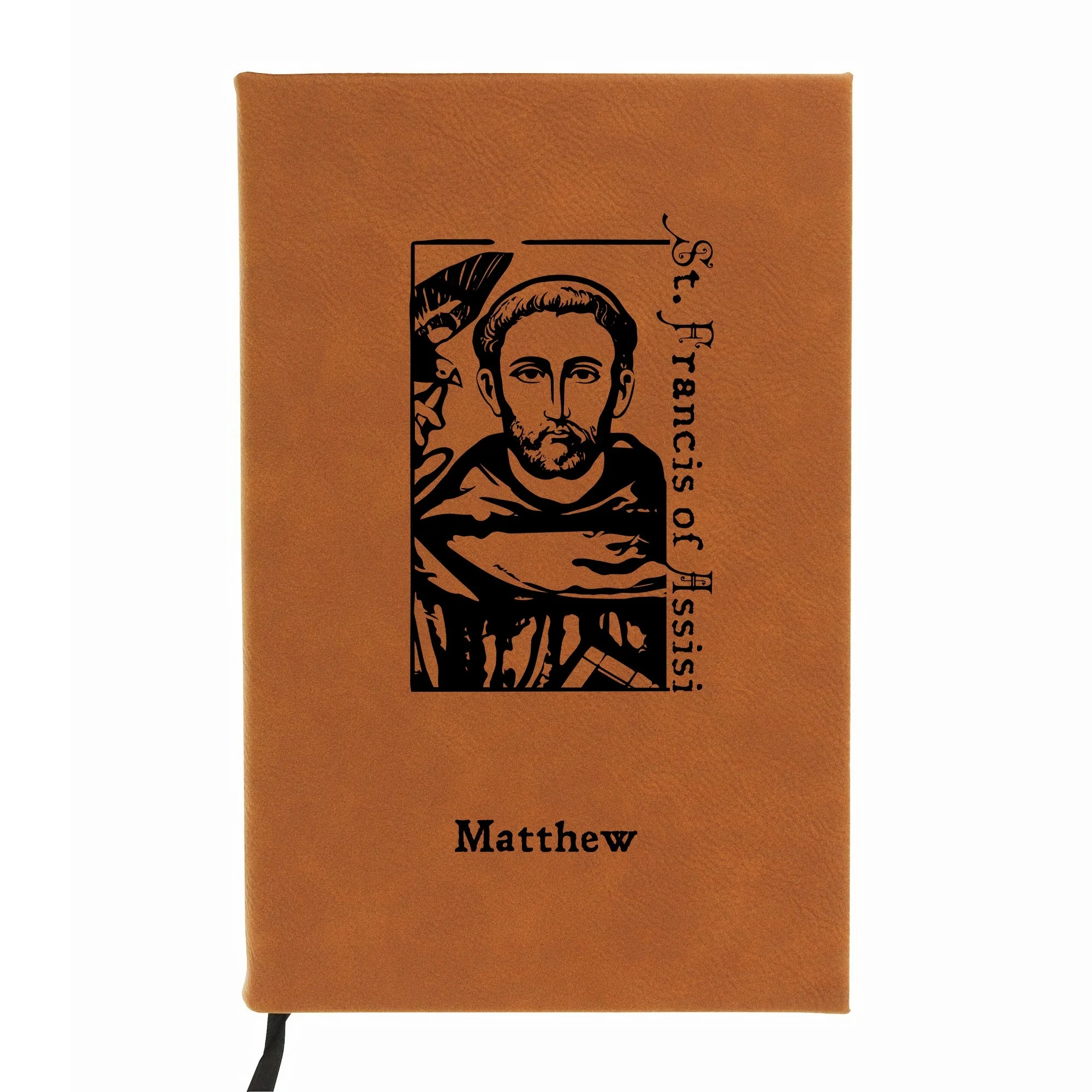 Personalized St. Francis Assisi Journal