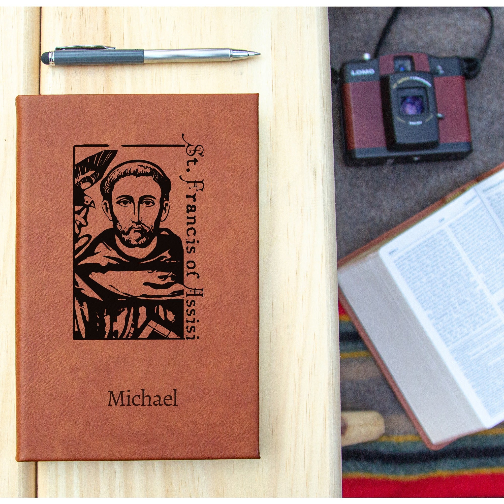 Personalized St. Francis Assisi Journal - Image 2