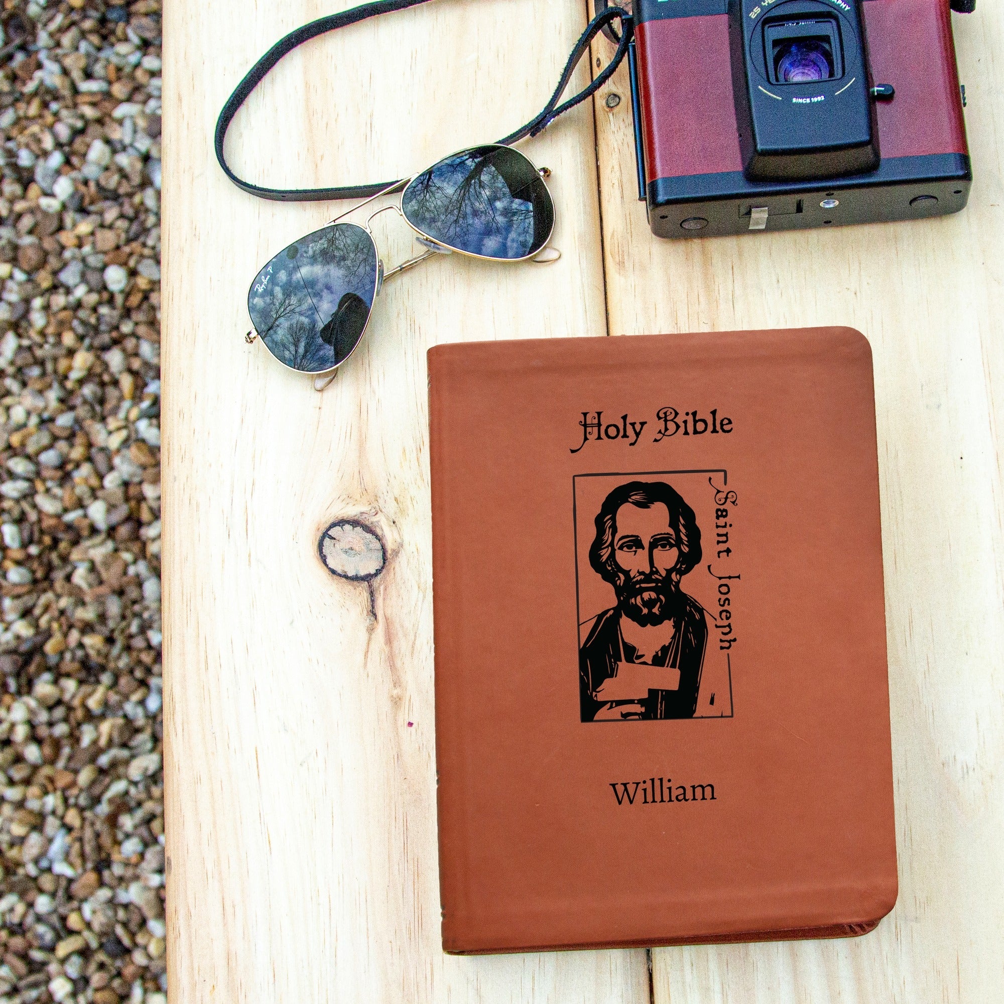 Personalized St. Joseph Bible