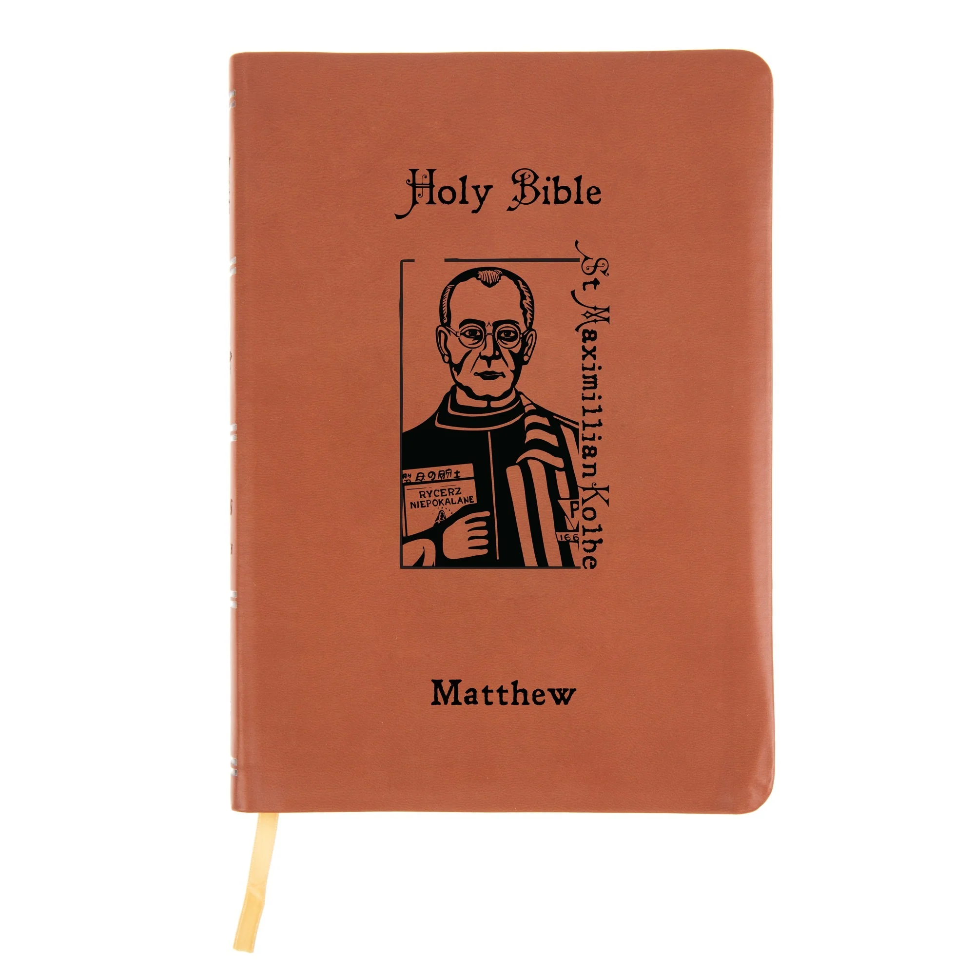 Personalized St. Maximilian Kolbe Bible - Image 2