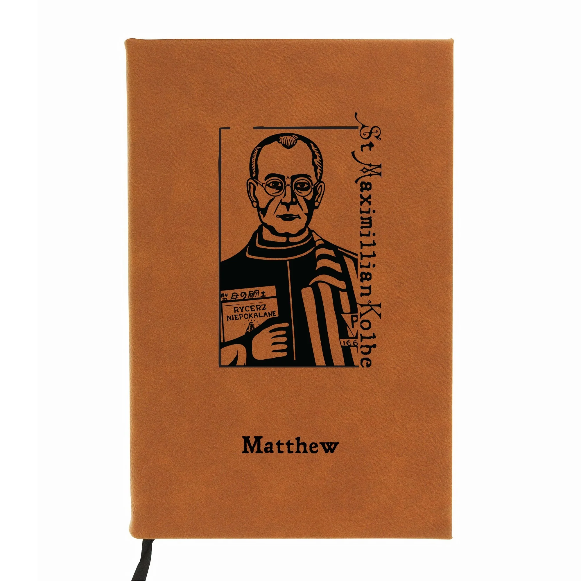 Personalized St. Maximilian Kolbe Journal - Image 2