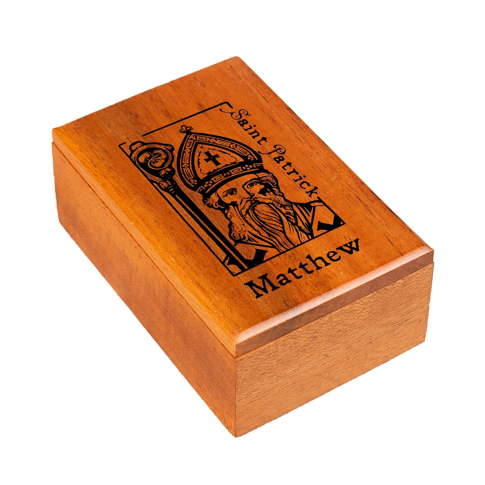 Personalized St. Patrick Keepsake Box - Image 2