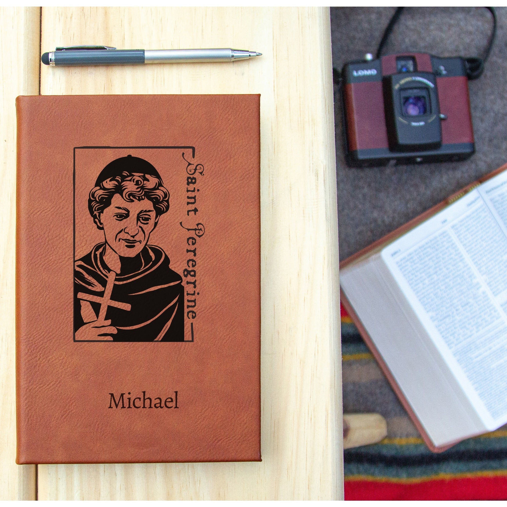 Personalized St. Peregrine Journal