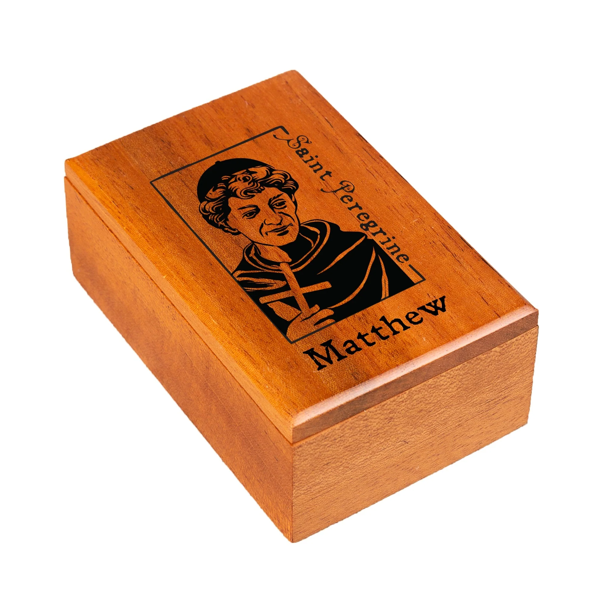 Personalized St. Peregrine Keepsake Box - Image 2