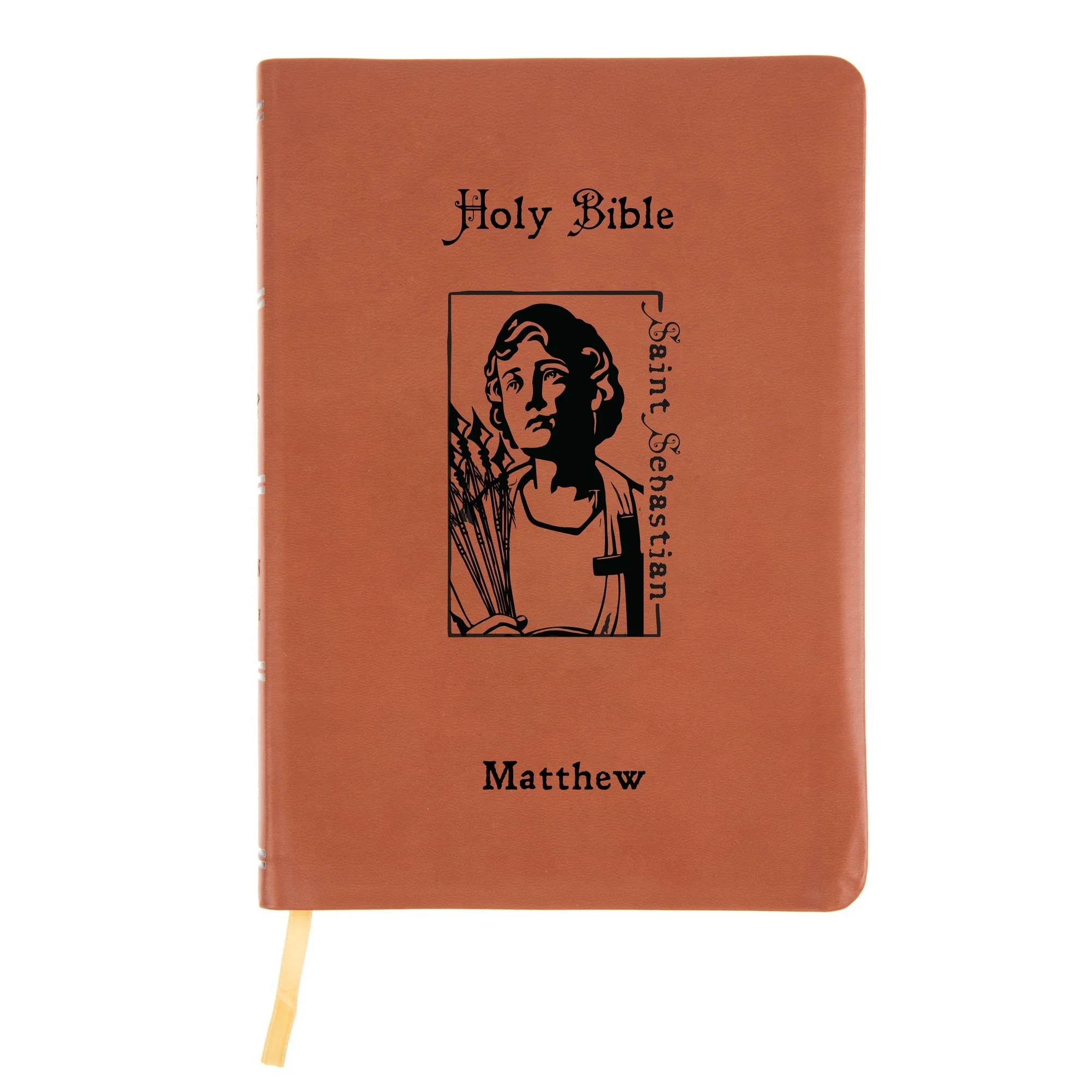 Personalized St. Sebastian Bible - Image 2