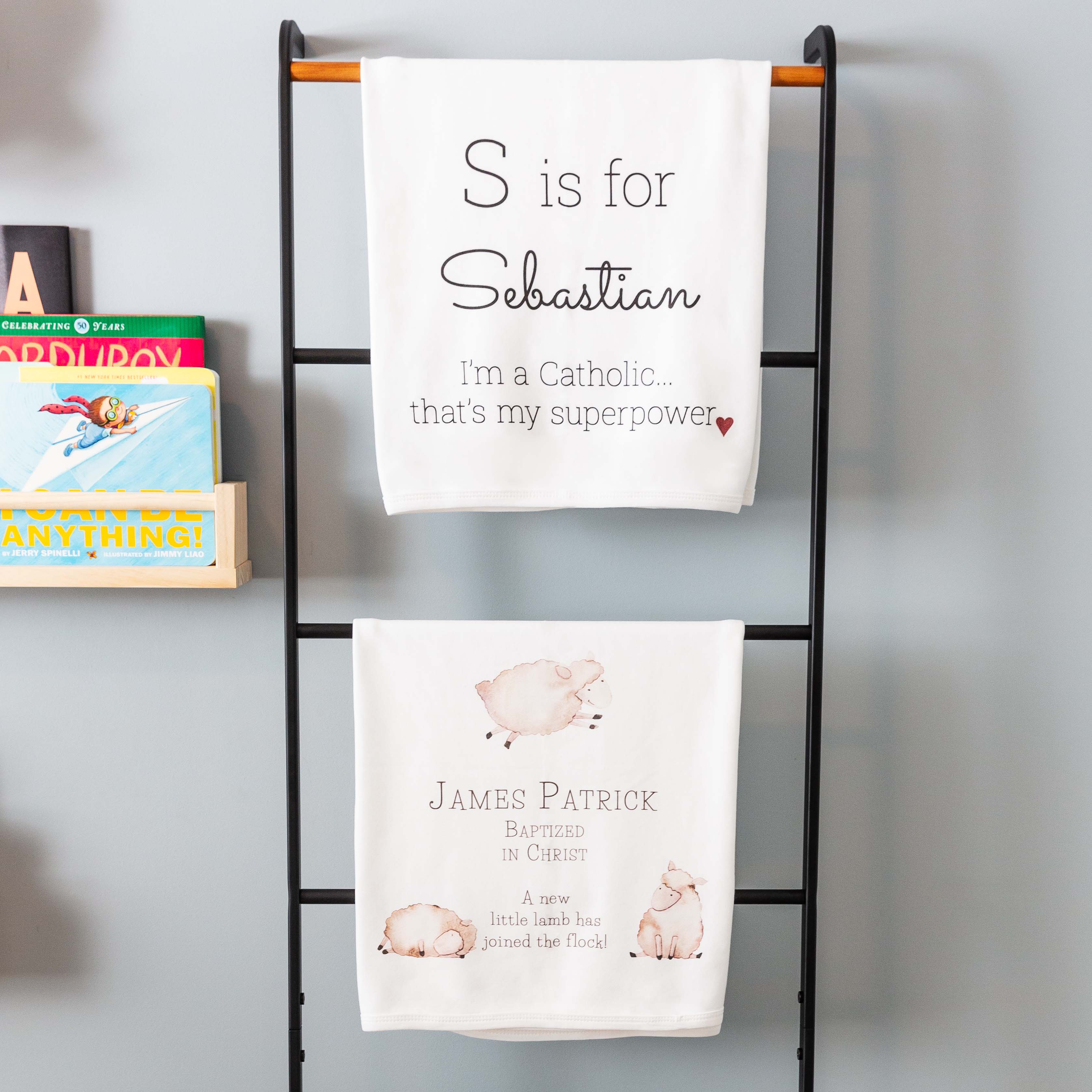 Personalized Superpower Baby Blanket - Image 2