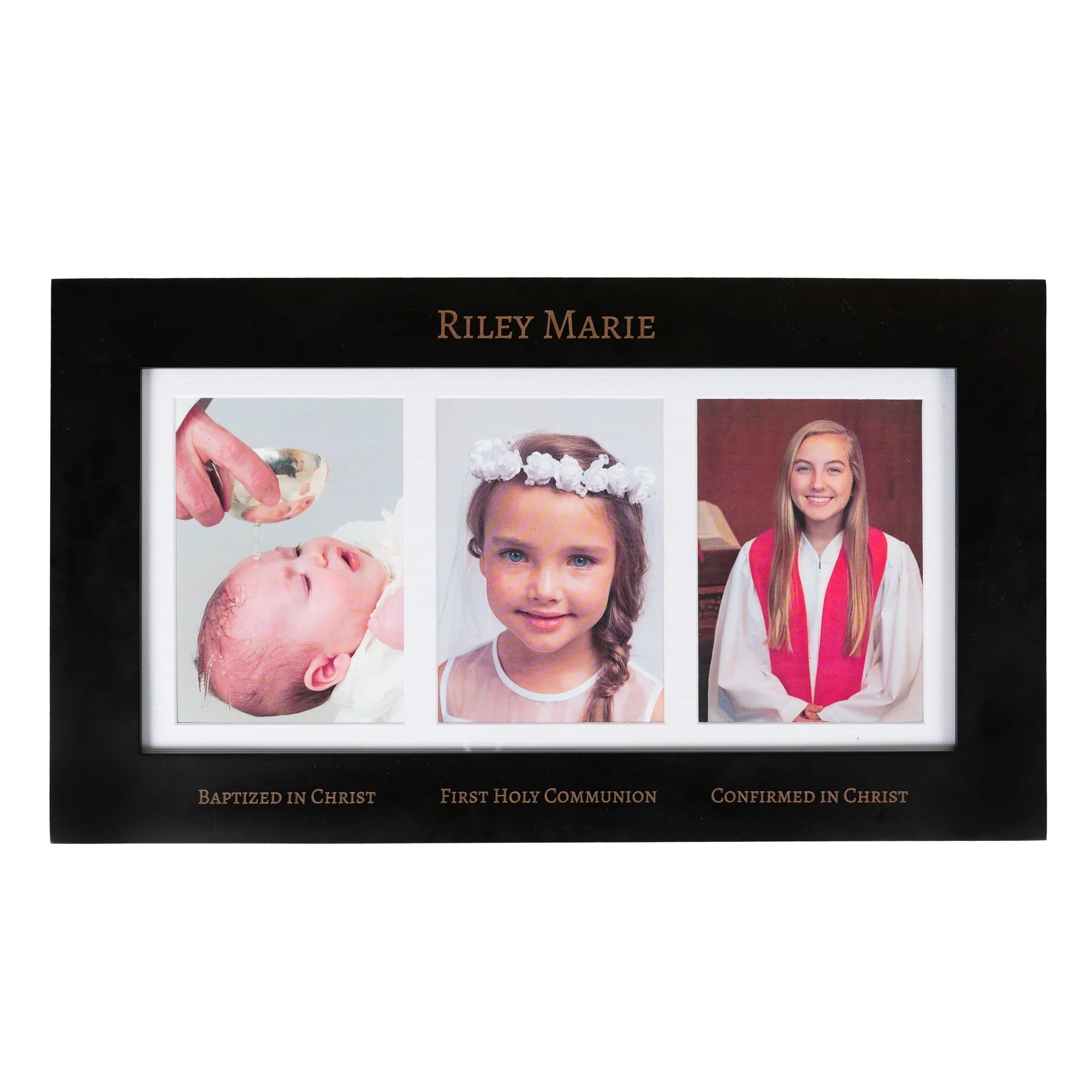 Personalized Three Sacraments Frame