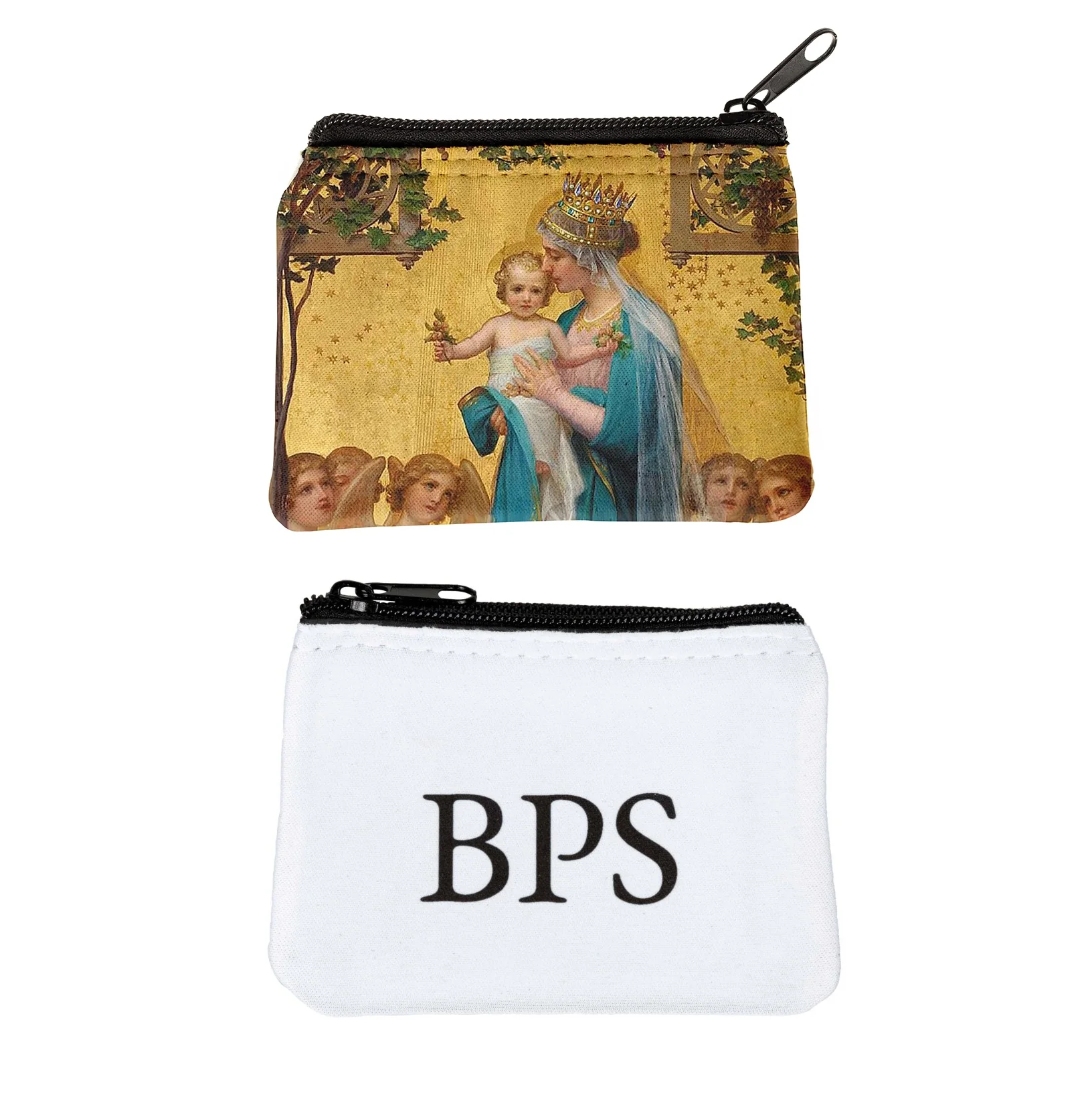 Personalized Vidal Madonna Rosary Pouch - Image 2