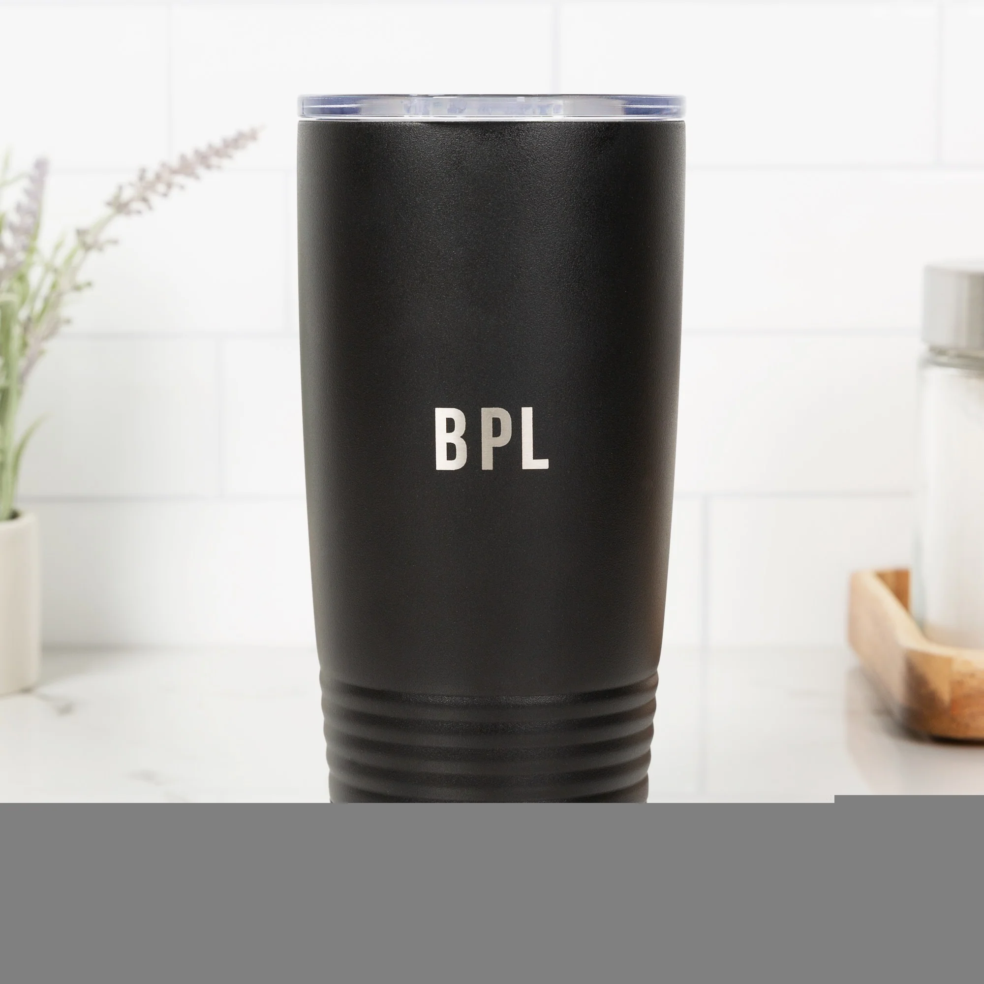 Personalized We Have Only Today Black 20oz Tumbler - Image 2