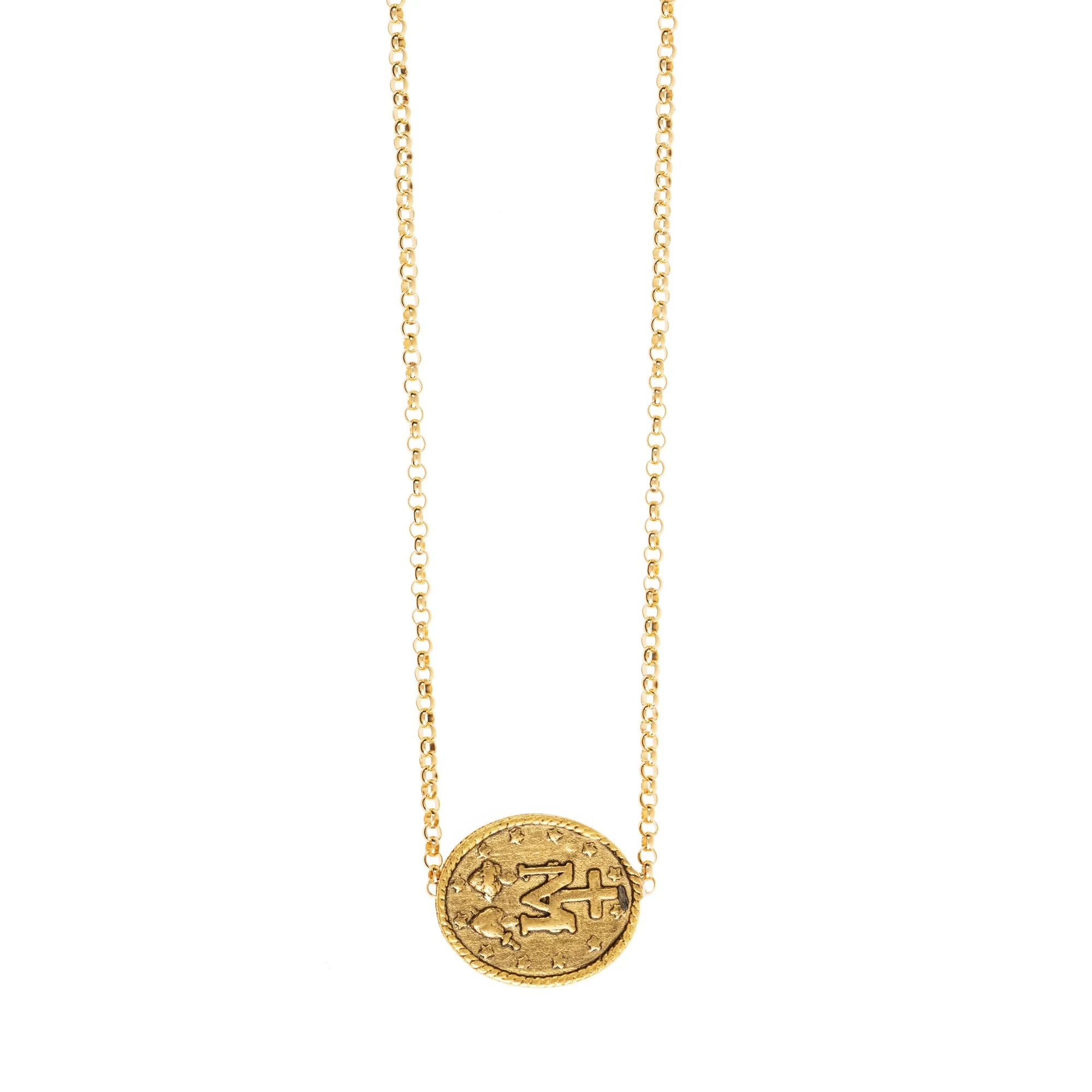 Petite Miraculous Mary Oval Necklace - Image 3