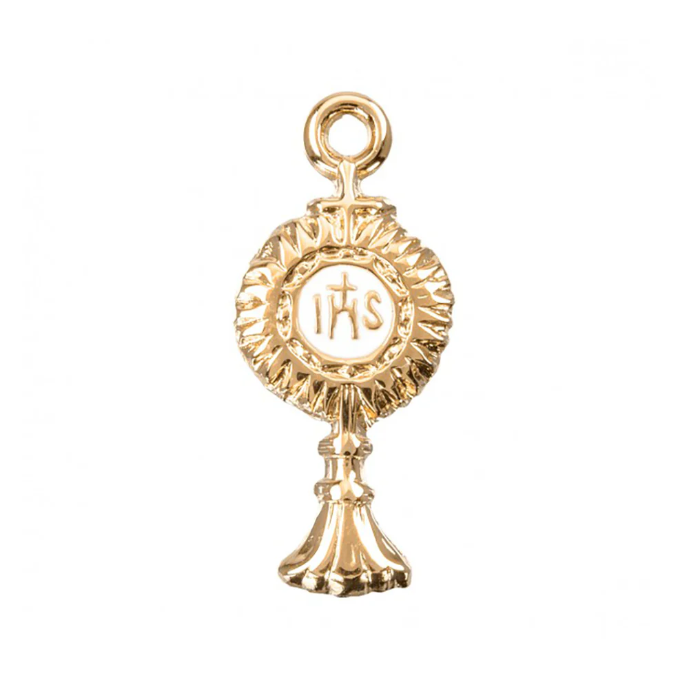 Petite Monstrance Gold Necklace - Image 3