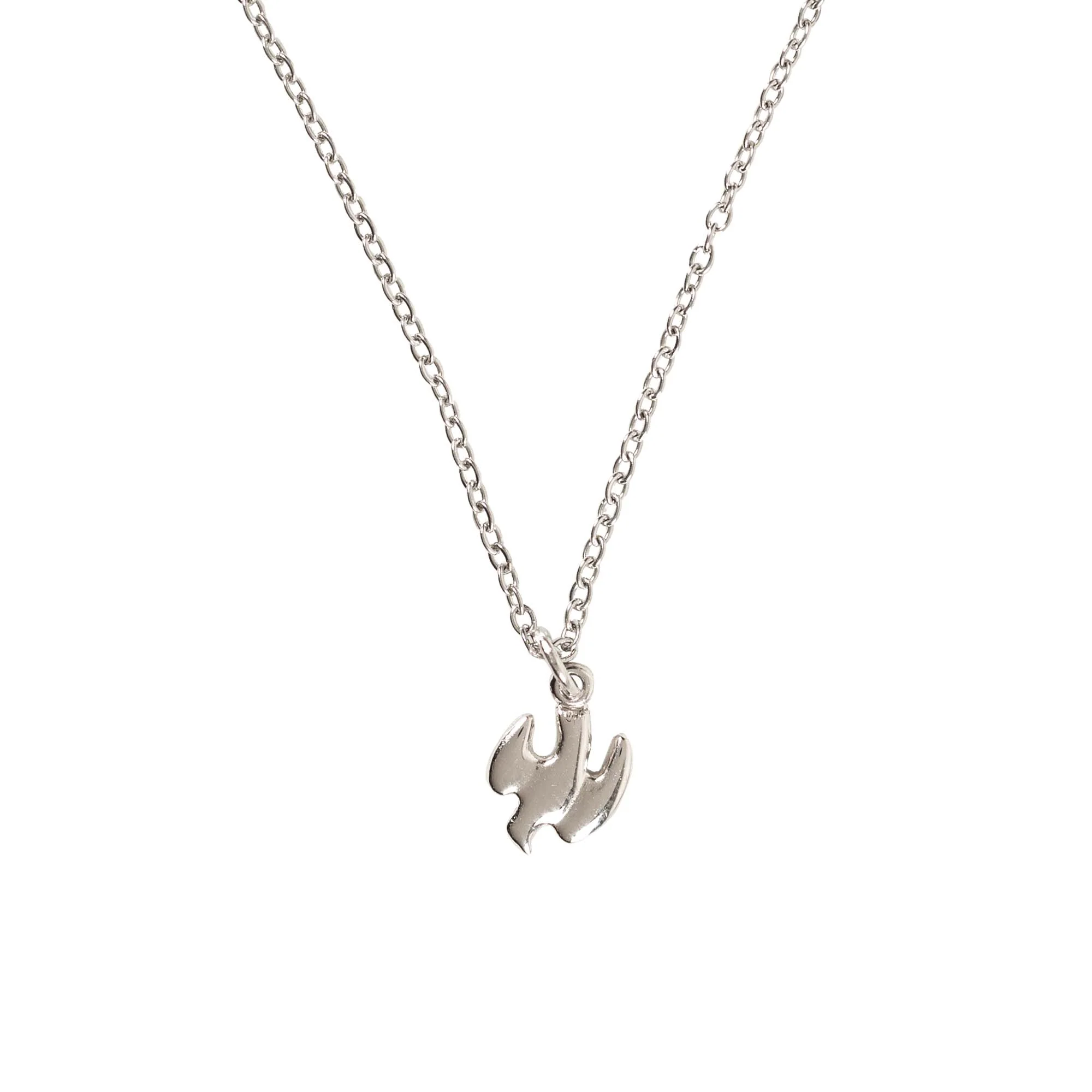 Petite Sterling Dove Holy Spirit Necklace - Image 2
