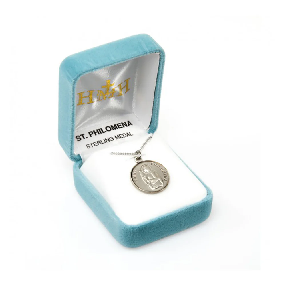 Petite Sterling St. Philomena Necklace - Image 3