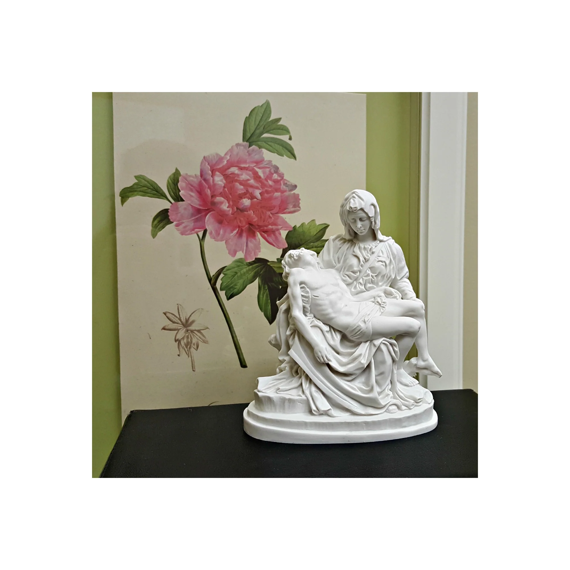 Pieta, Antique White - 6 inches - Image 2