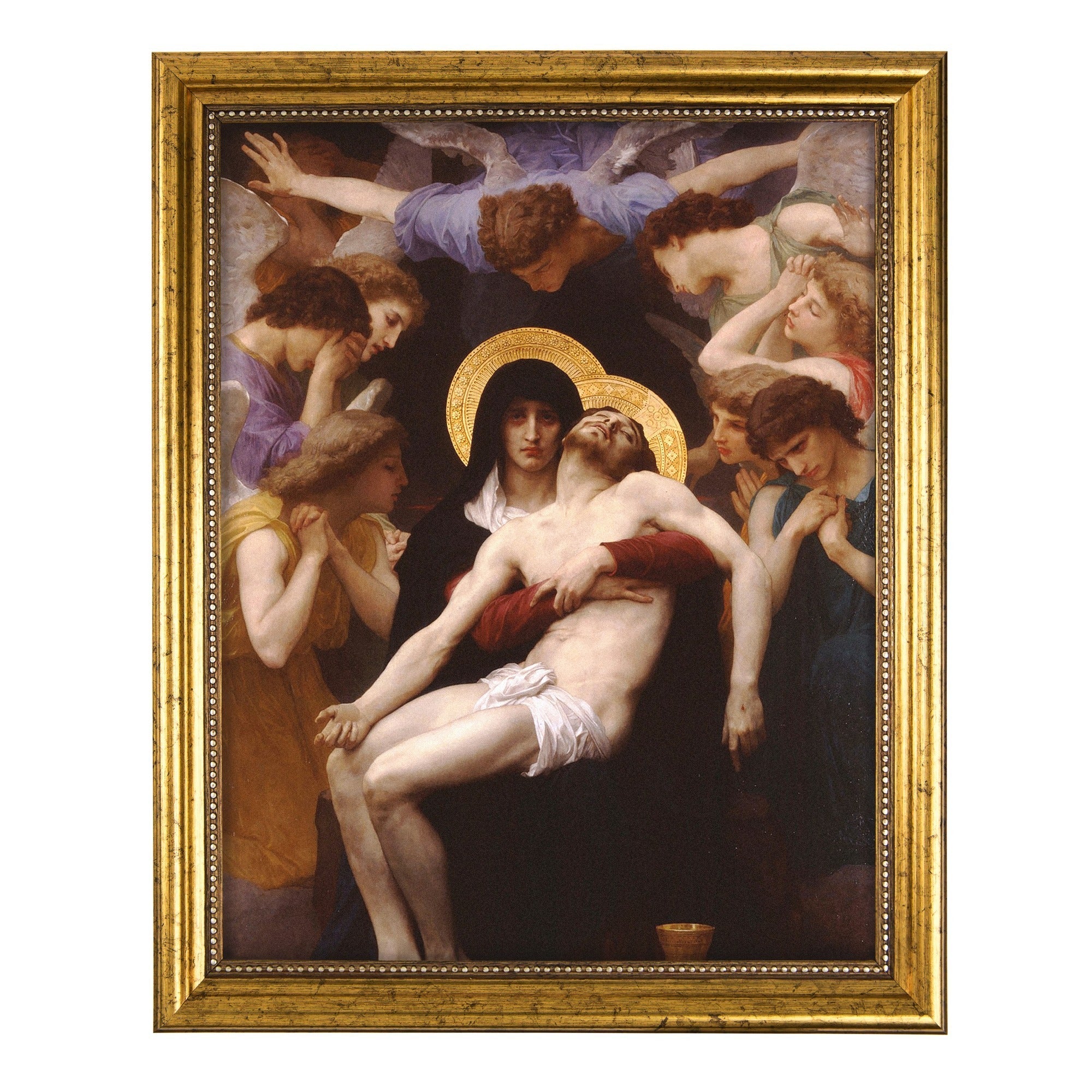 Pieta by Bougereau Gold Framed Print - Image 2