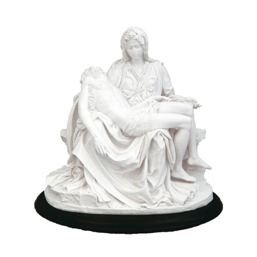 Pieta By Michelangelo Statue 7'' - Image 2
