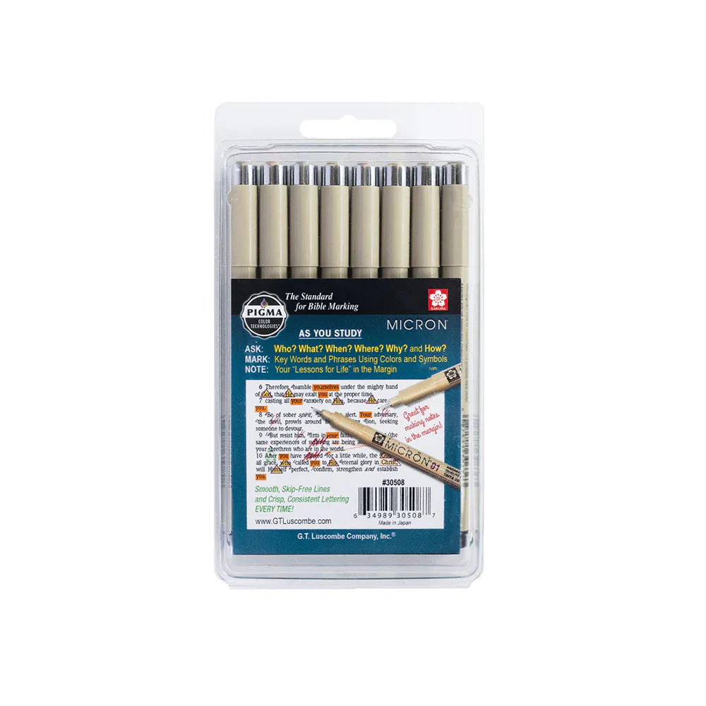 Pigma Micron Bible Pen Set - Image 2