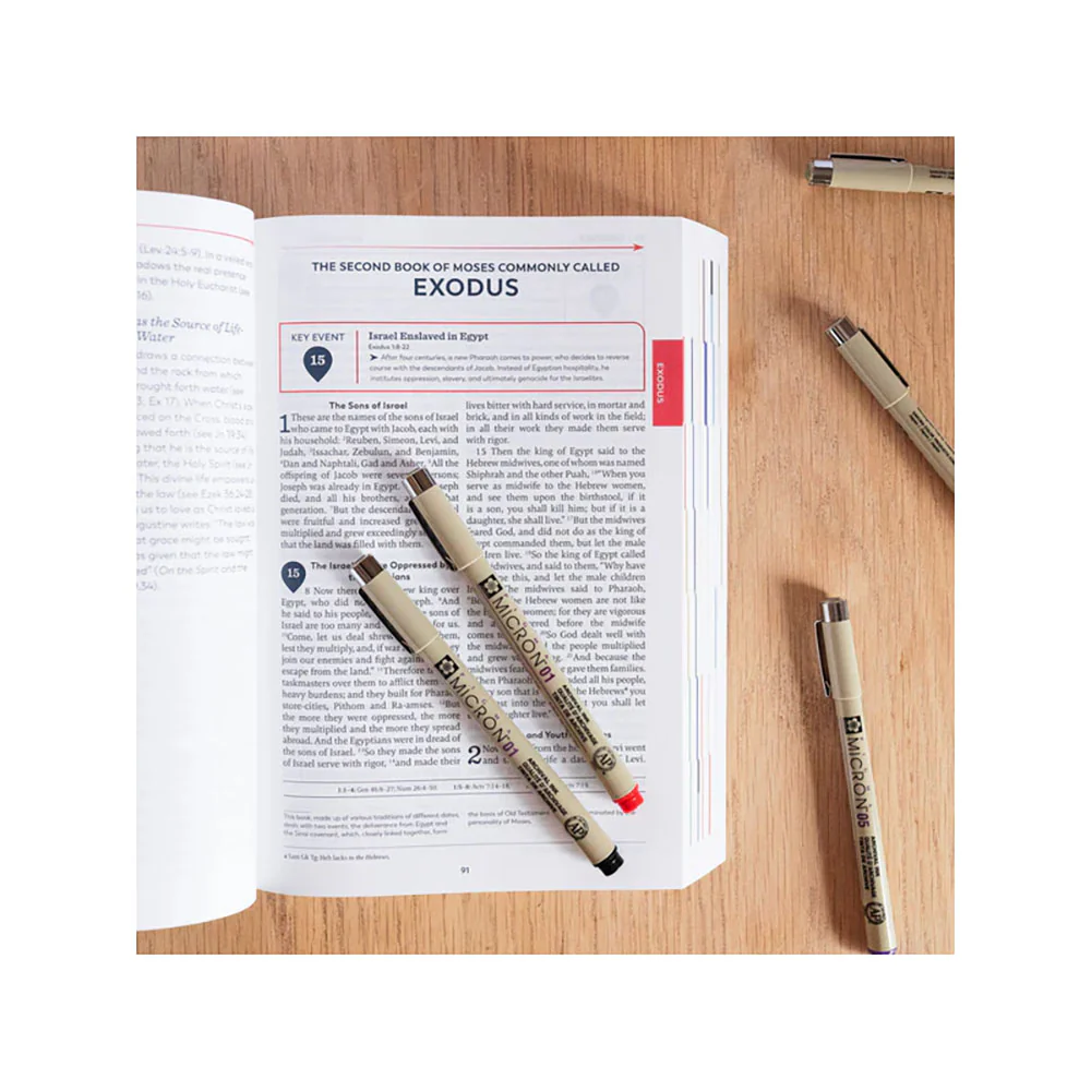 Pigma Micron Bible Pen Set - Image 4