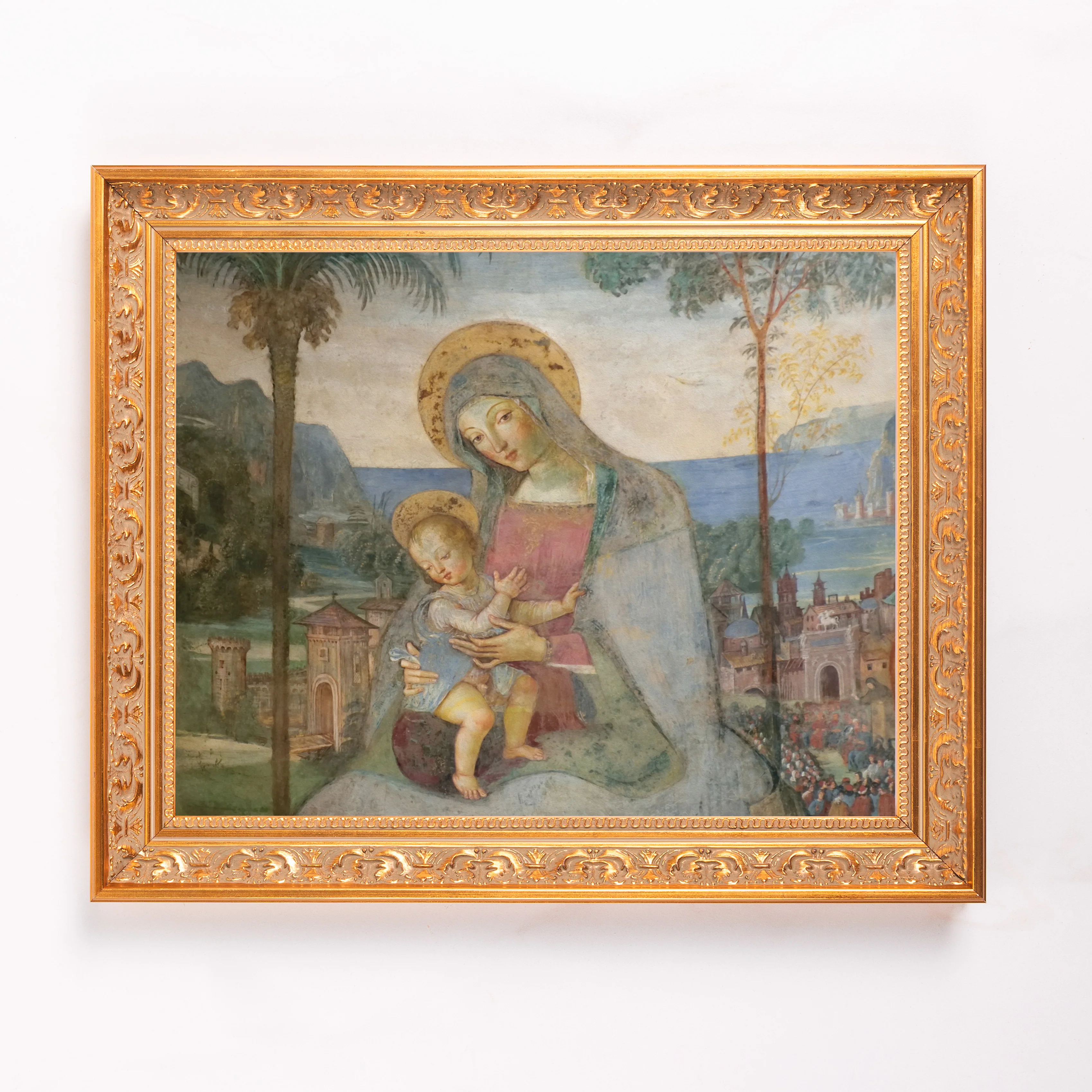 Pinturicchio Madonna & Child Framed Canvas - Sacred Classics Collection - Image 9