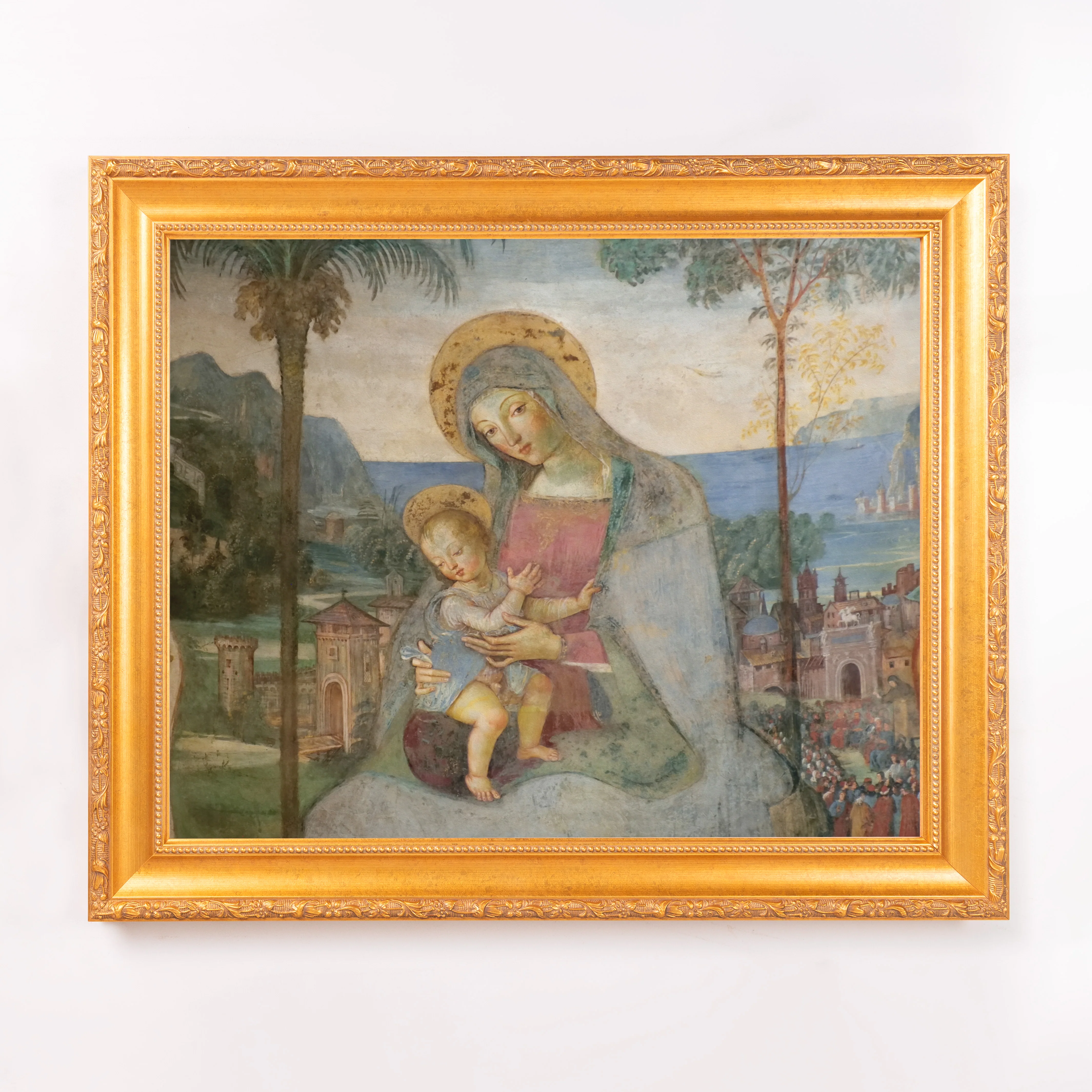 Pinturicchio Madonna & Child Framed Canvas - Sacred Signature Collection - Image 5