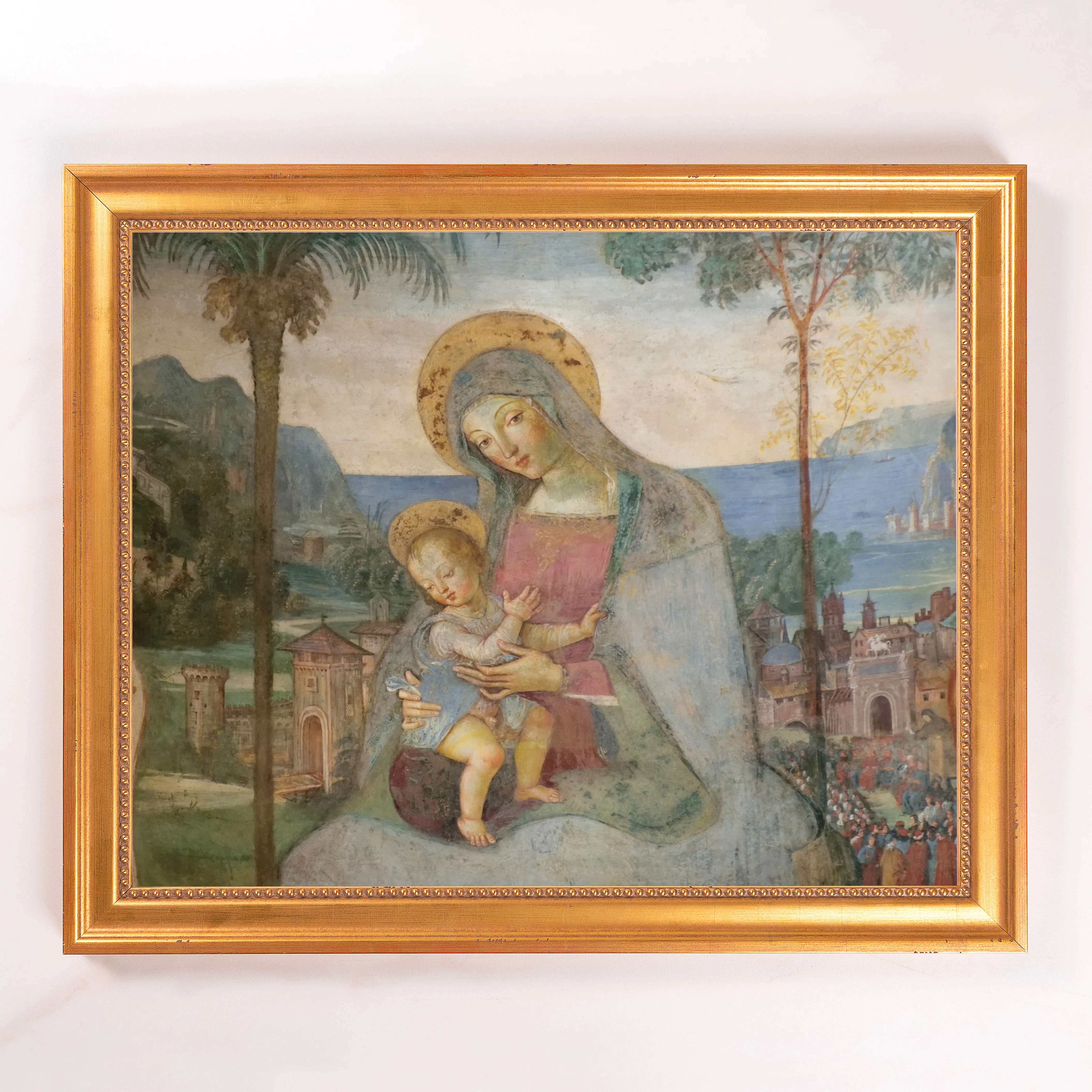 Pinturicchio Madonna & Child Framed Canvas - Sacred Signature Collection - Image 8