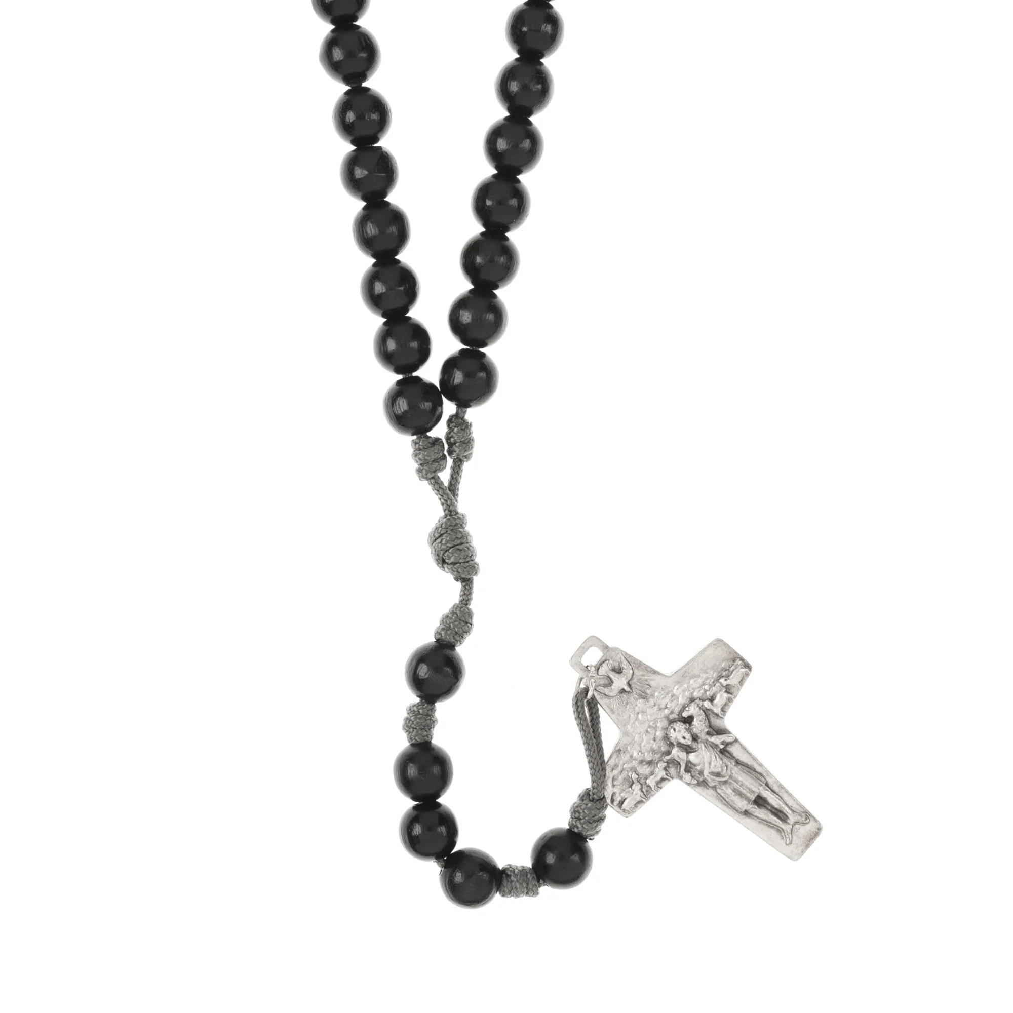 Pope Francis Good Shepherd Paracord Rosary - Image 2