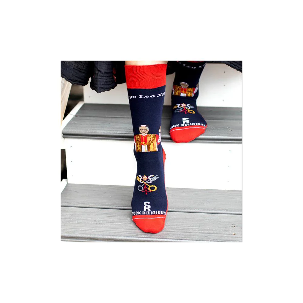 Pope Leo XIV Adult Socks - Image 3