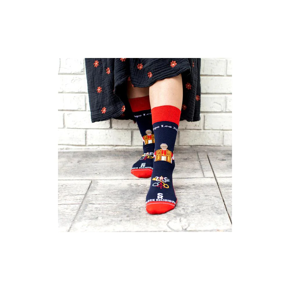 Pope Leo XIV Adult Socks - Image 5
