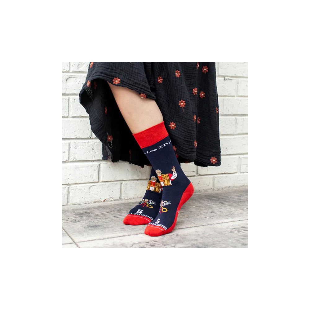 Pope Leo XIV Adult Socks - Image 6