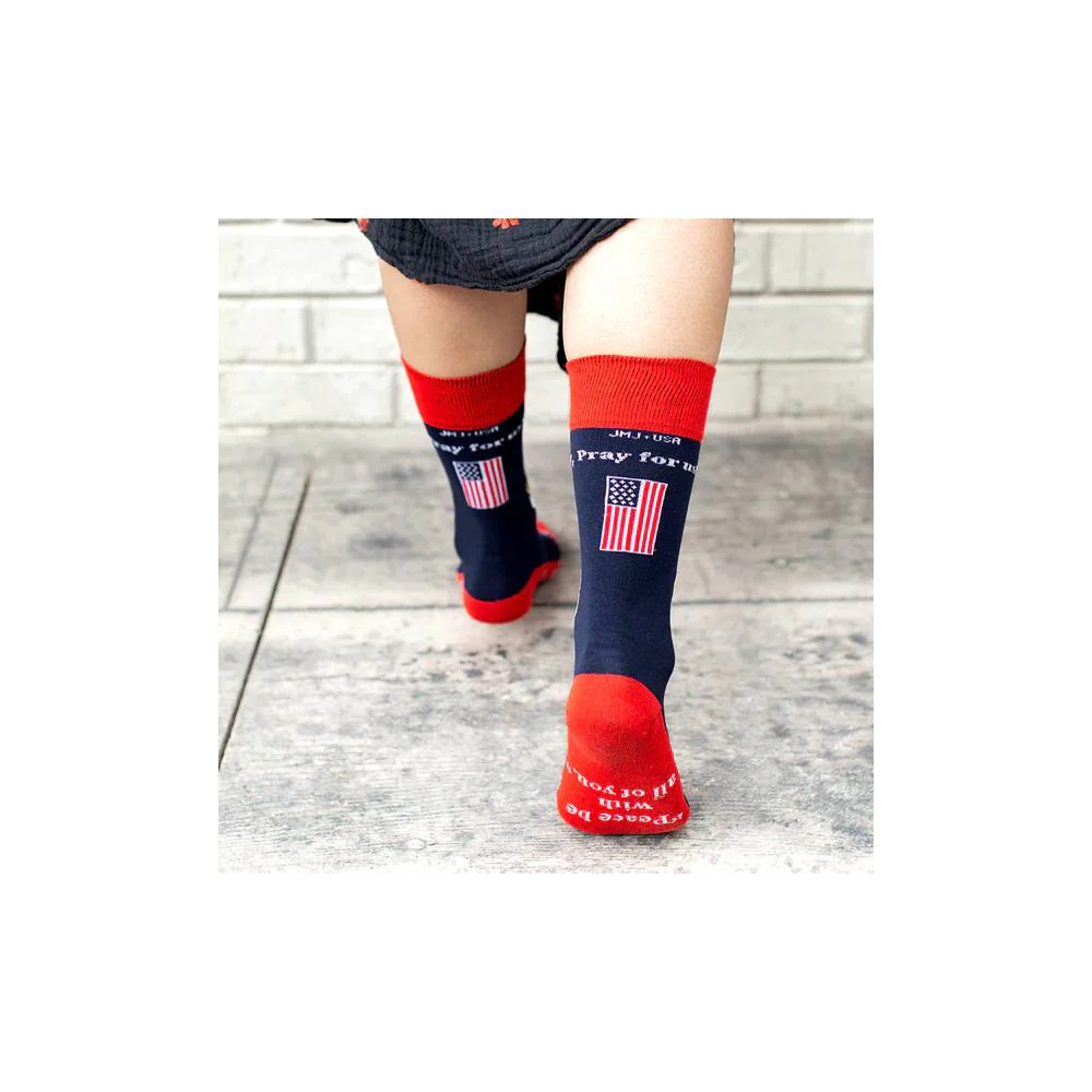 Pope Leo XIV Adult Socks - Image 7