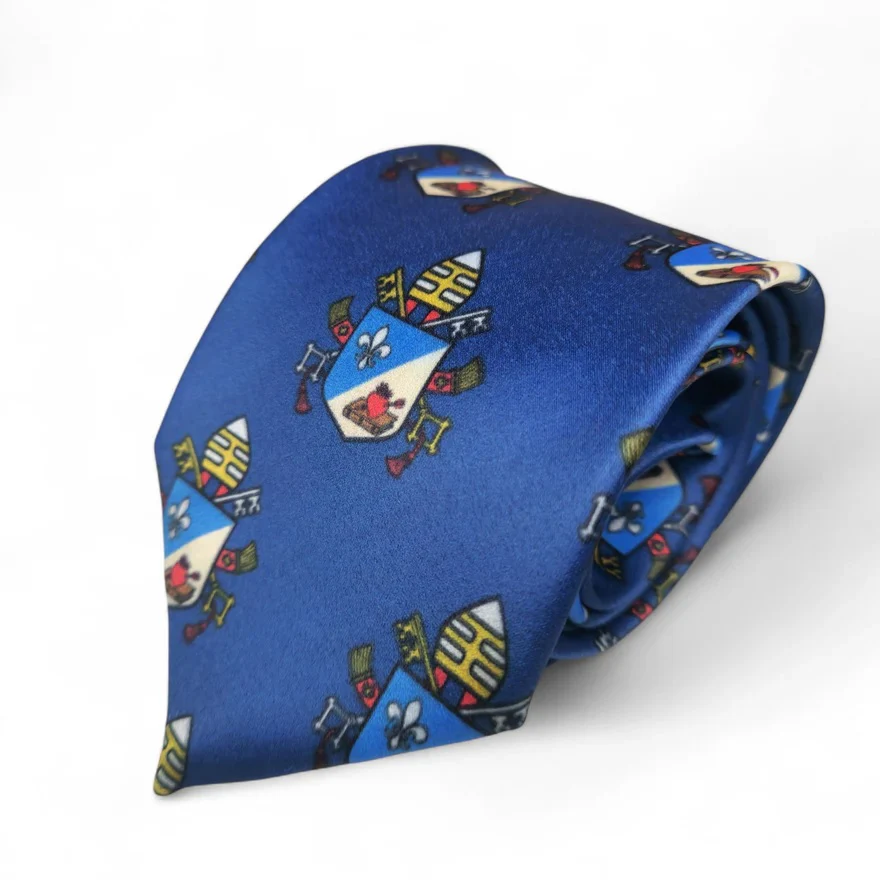 Pope Leo XIV Coat of Arms Necktie - Image 4