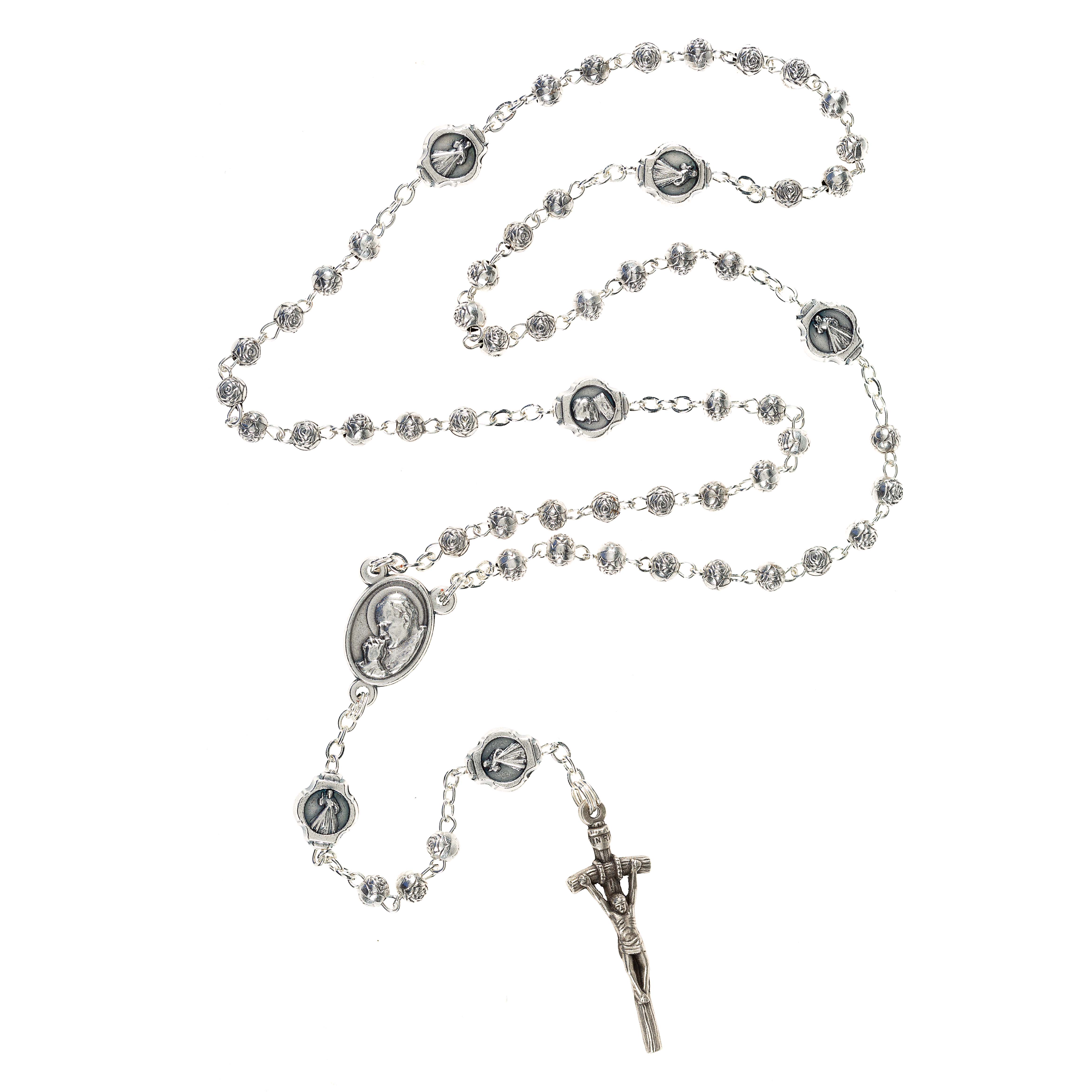 Pope Saint John Paul II Rosary Box with Rosary - Image 3