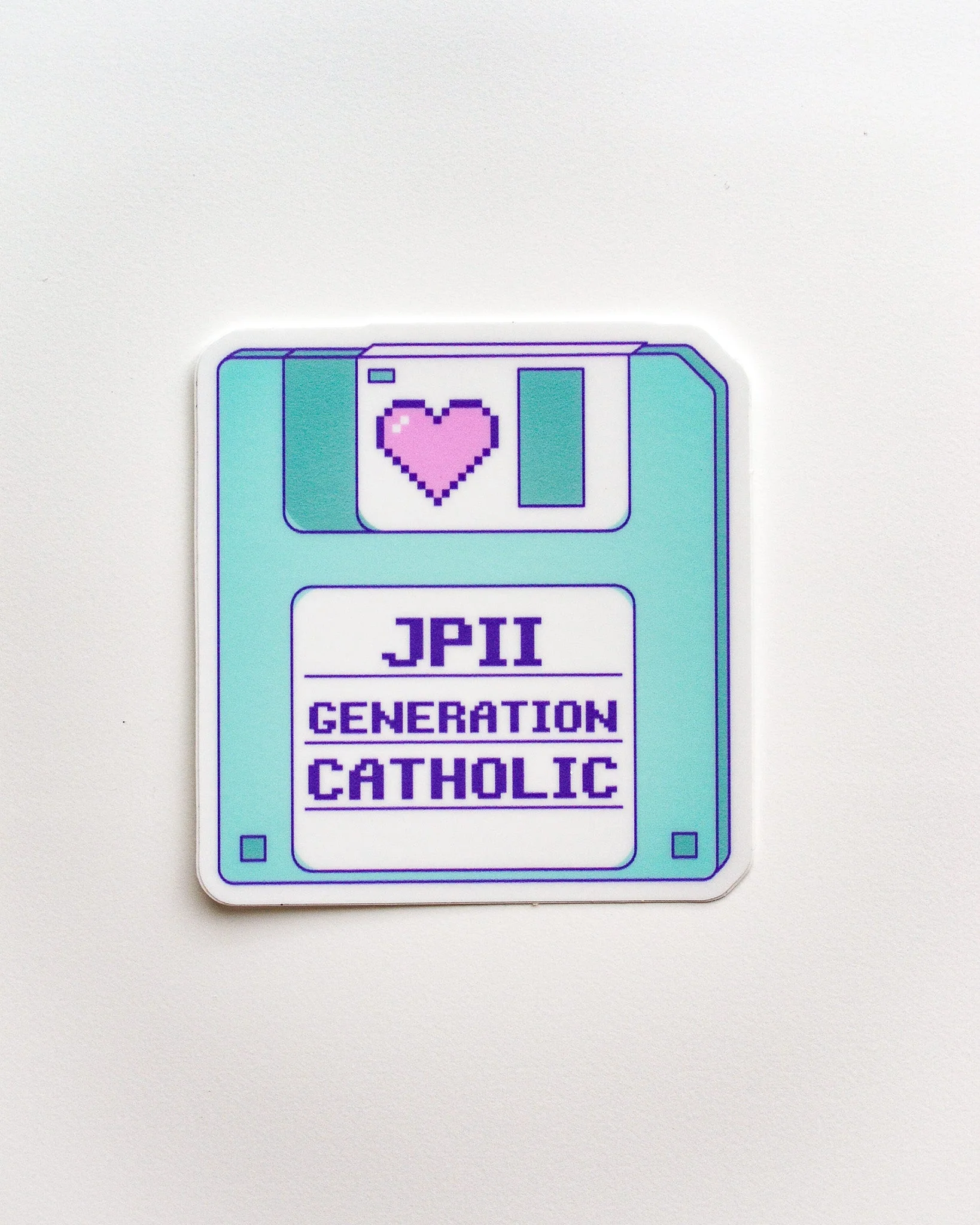 Pope St. John Paul II Generation Vinyl Sticker - Image 2