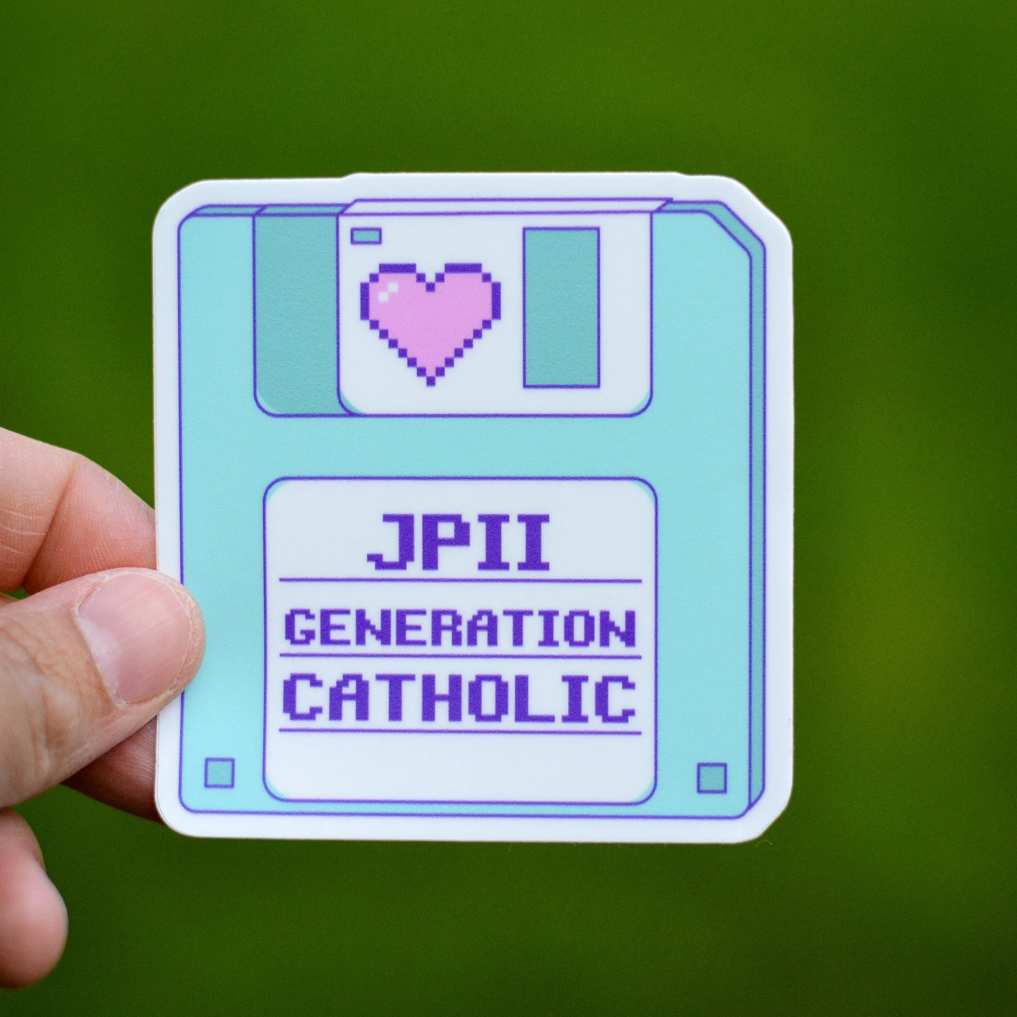 Pope St. John Paul II Generation Vinyl Sticker - Image 3