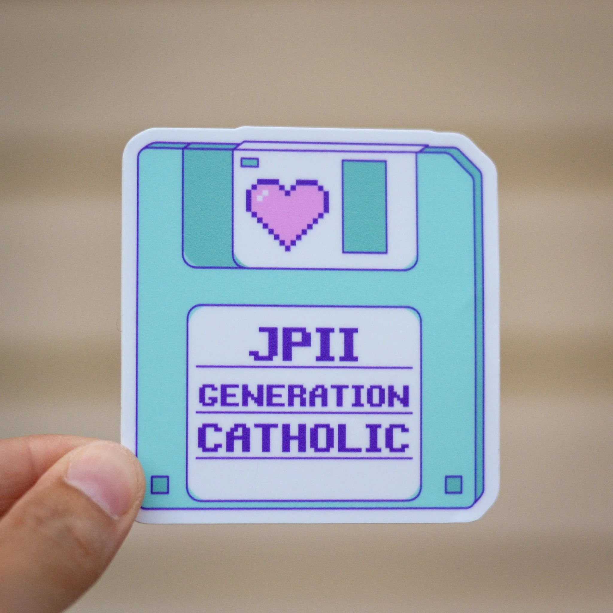 Pope St. John Paul II Generation Vinyl Sticker - Image 4