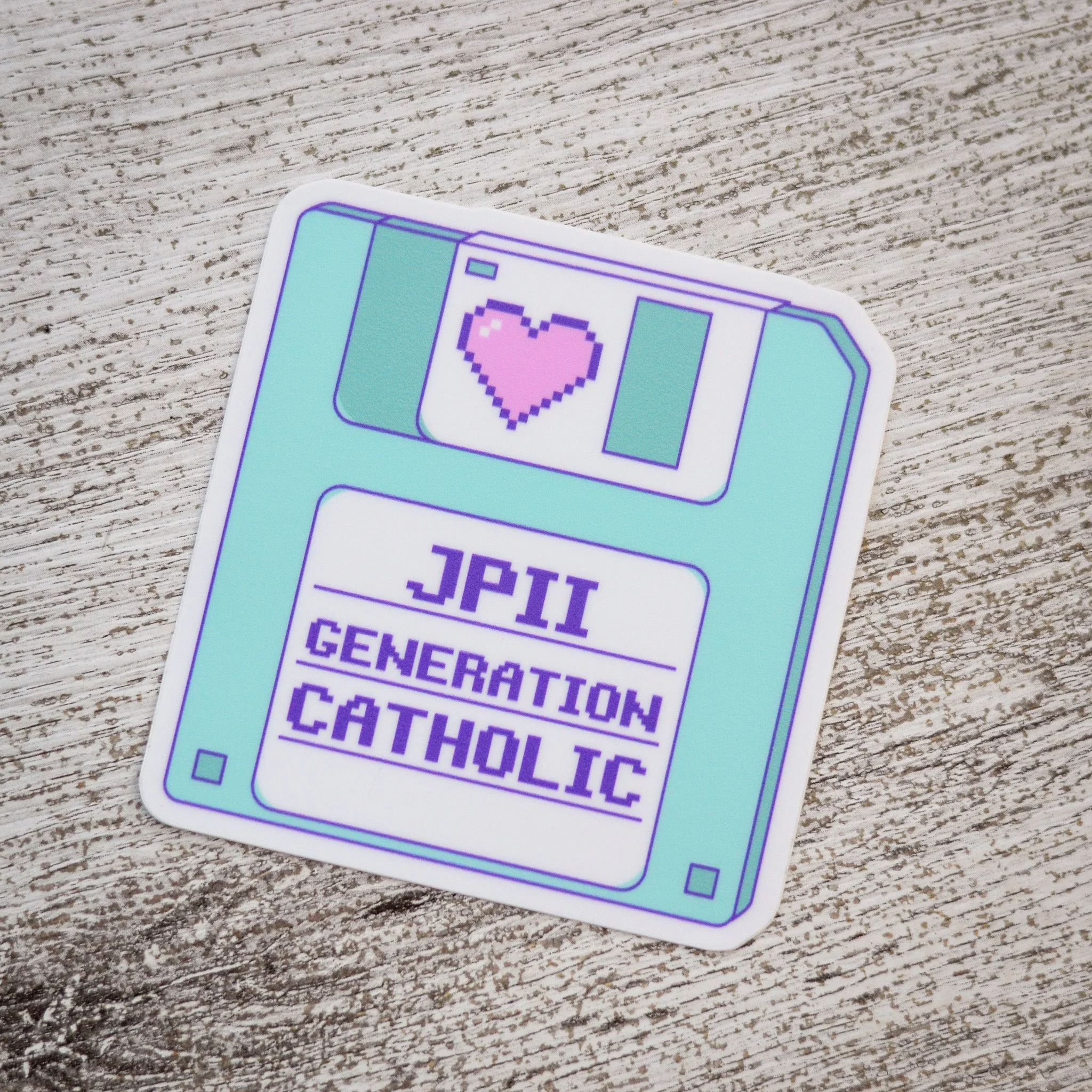 Pope St. John Paul II Generation Vinyl Sticker - Image 5
