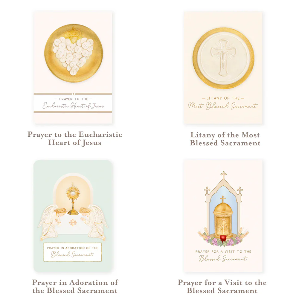 Popular Eucharistic Prayers Prayer Card Bundle (12 Cards) - Image 7