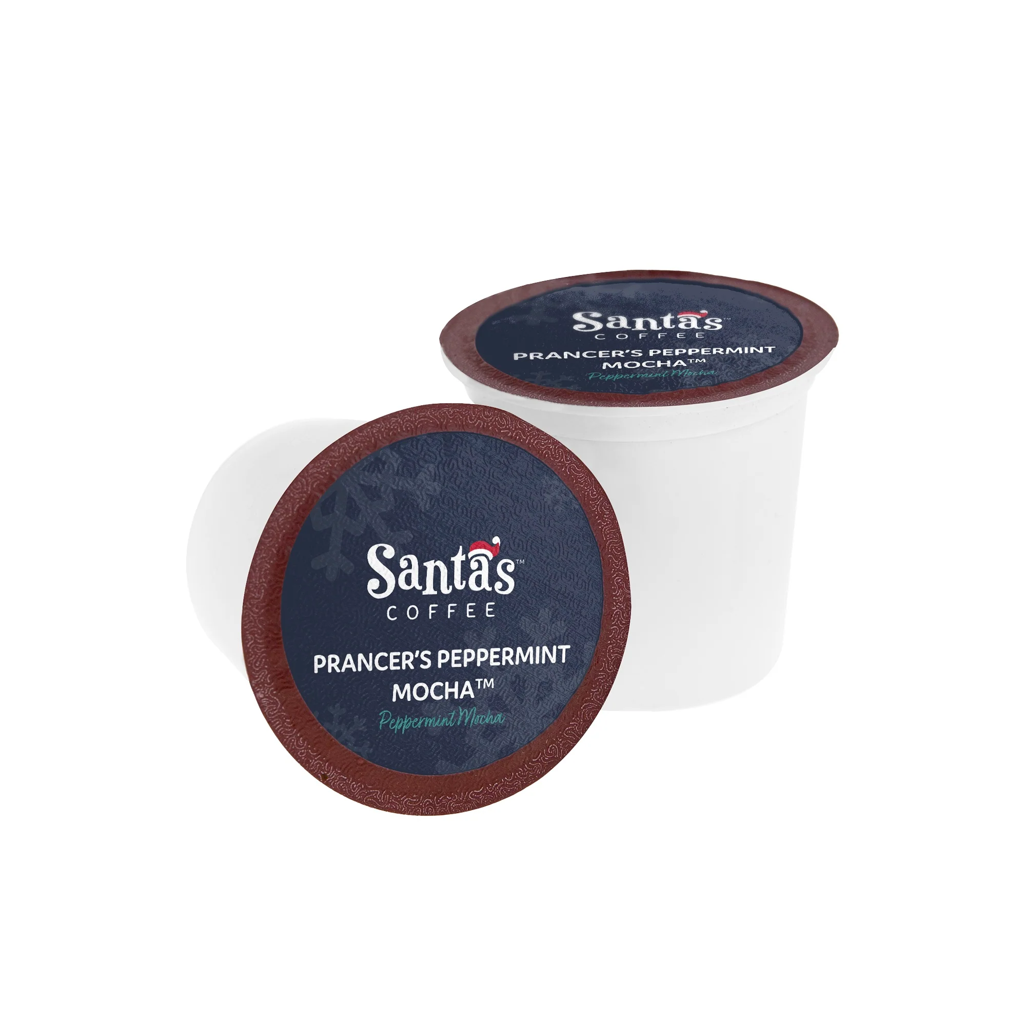 Prancer's Peppermint Mocha: Santa's Coffee K-cups