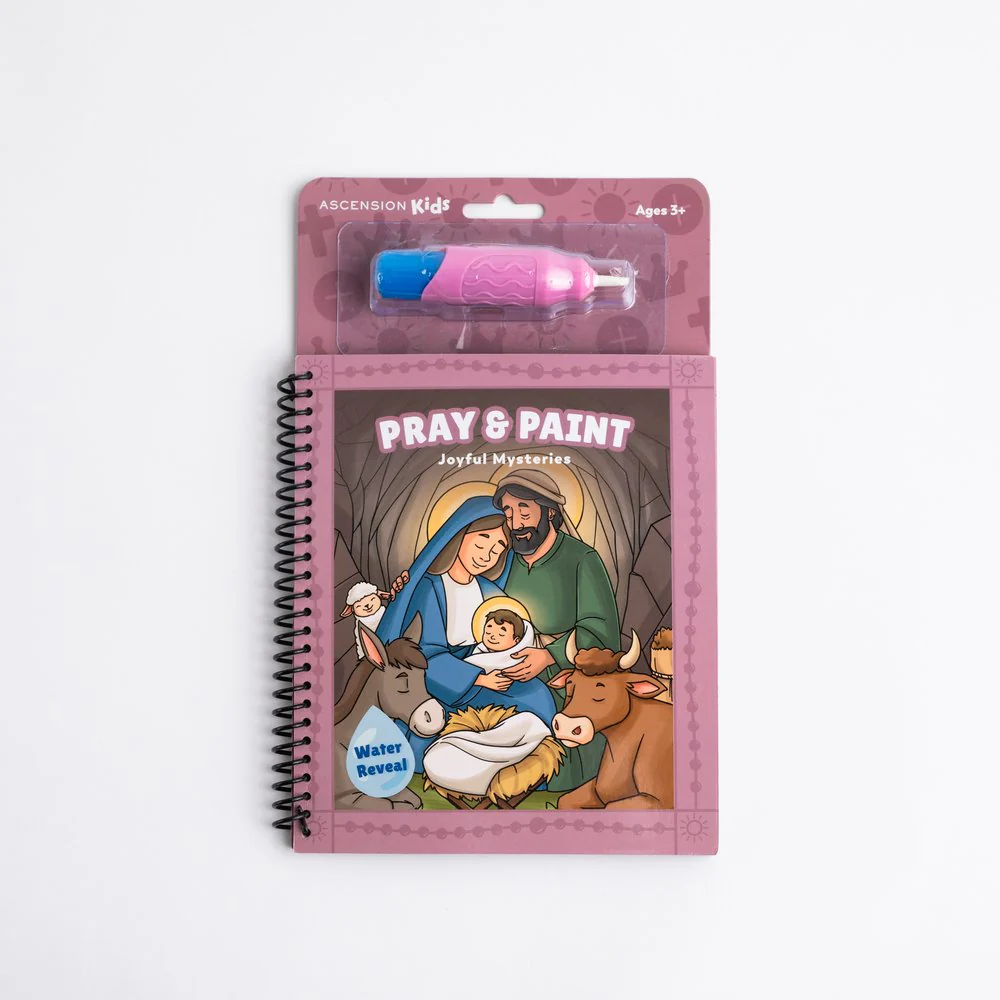 Pray and Paint: Joyful Mysteries of the Rosary Water Reveal