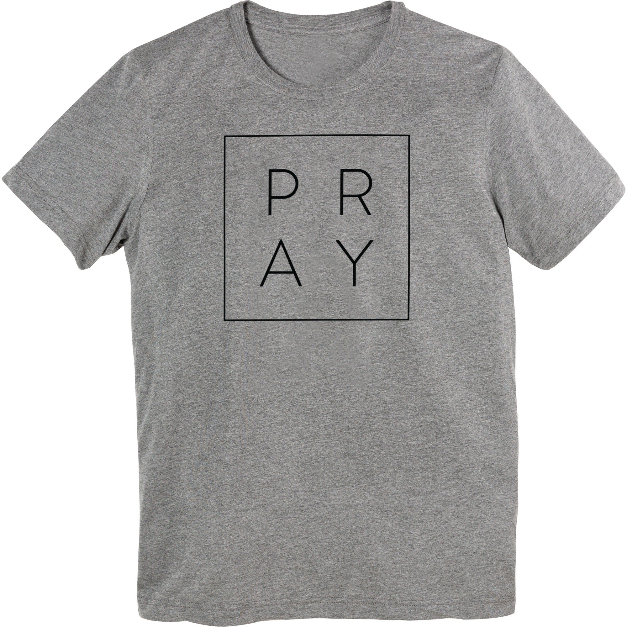 Pray Box T-Shirt Grey