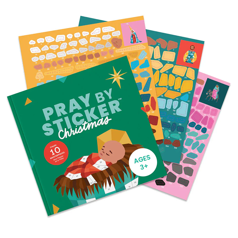 Pray by Sticker: Christmas Sticker Book - Image 2
